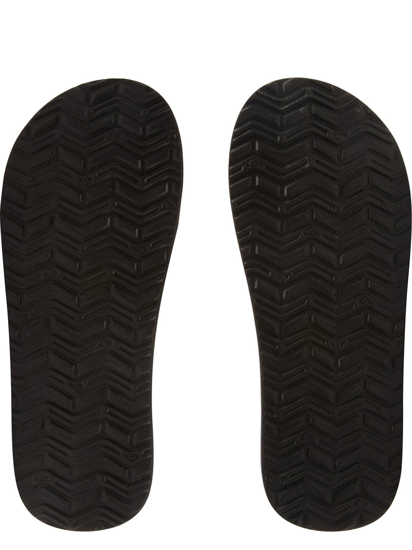Image 4 of 5 of Quiksilver Mens Monkey Abyss Flip Flops - Grey