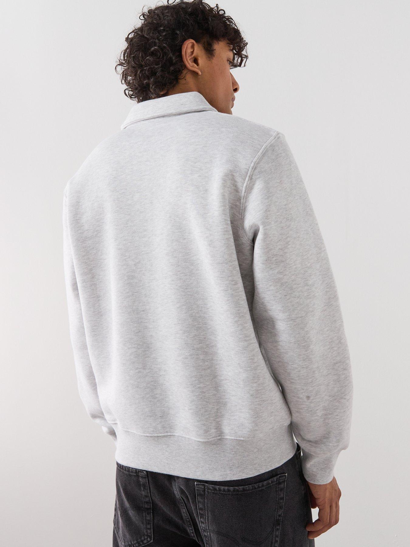 stillFront image of mango-bola-sweatshirt-grey