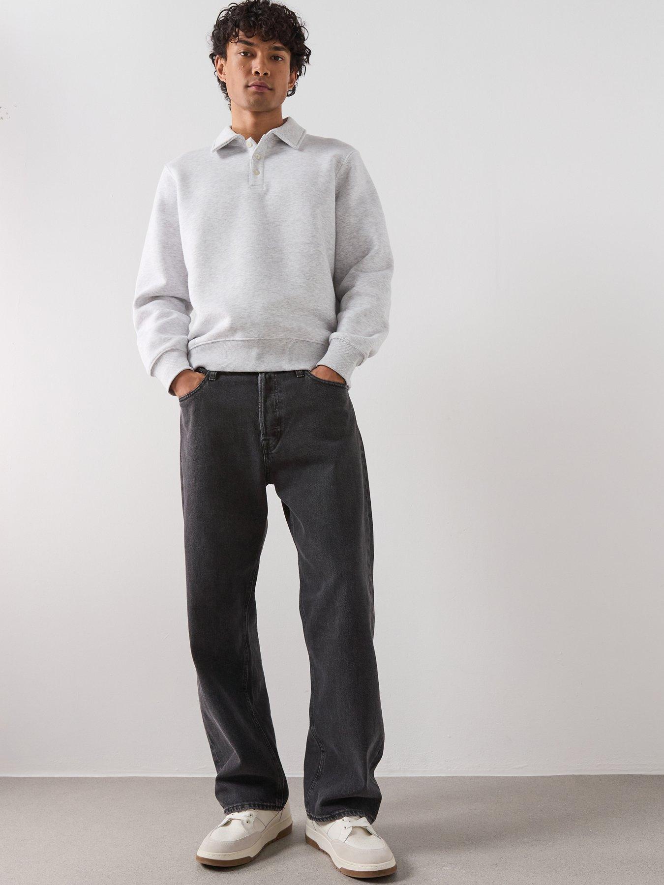  image of mango-bola-sweatshirt-grey