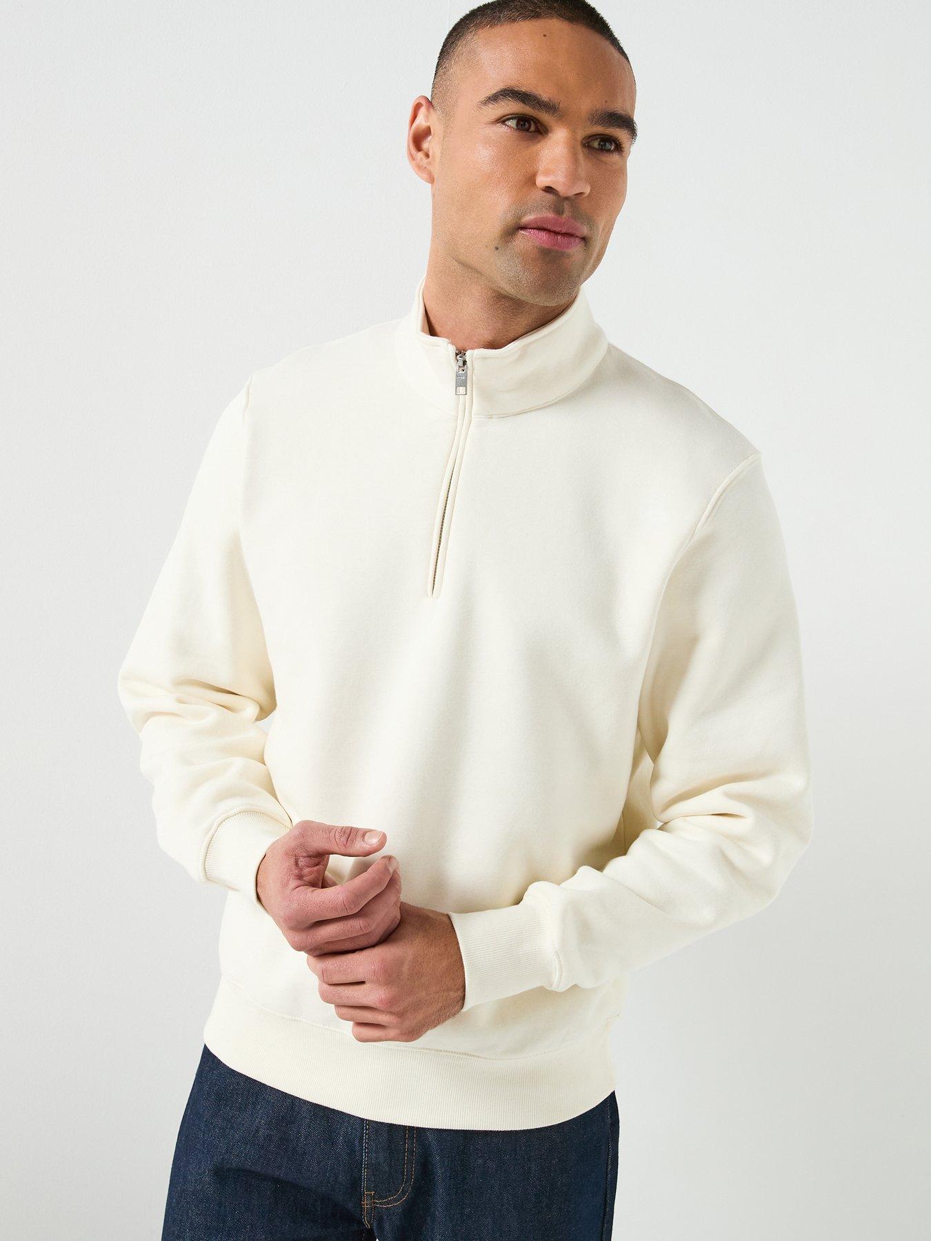 front image of mango-winny-sweatshirt-white