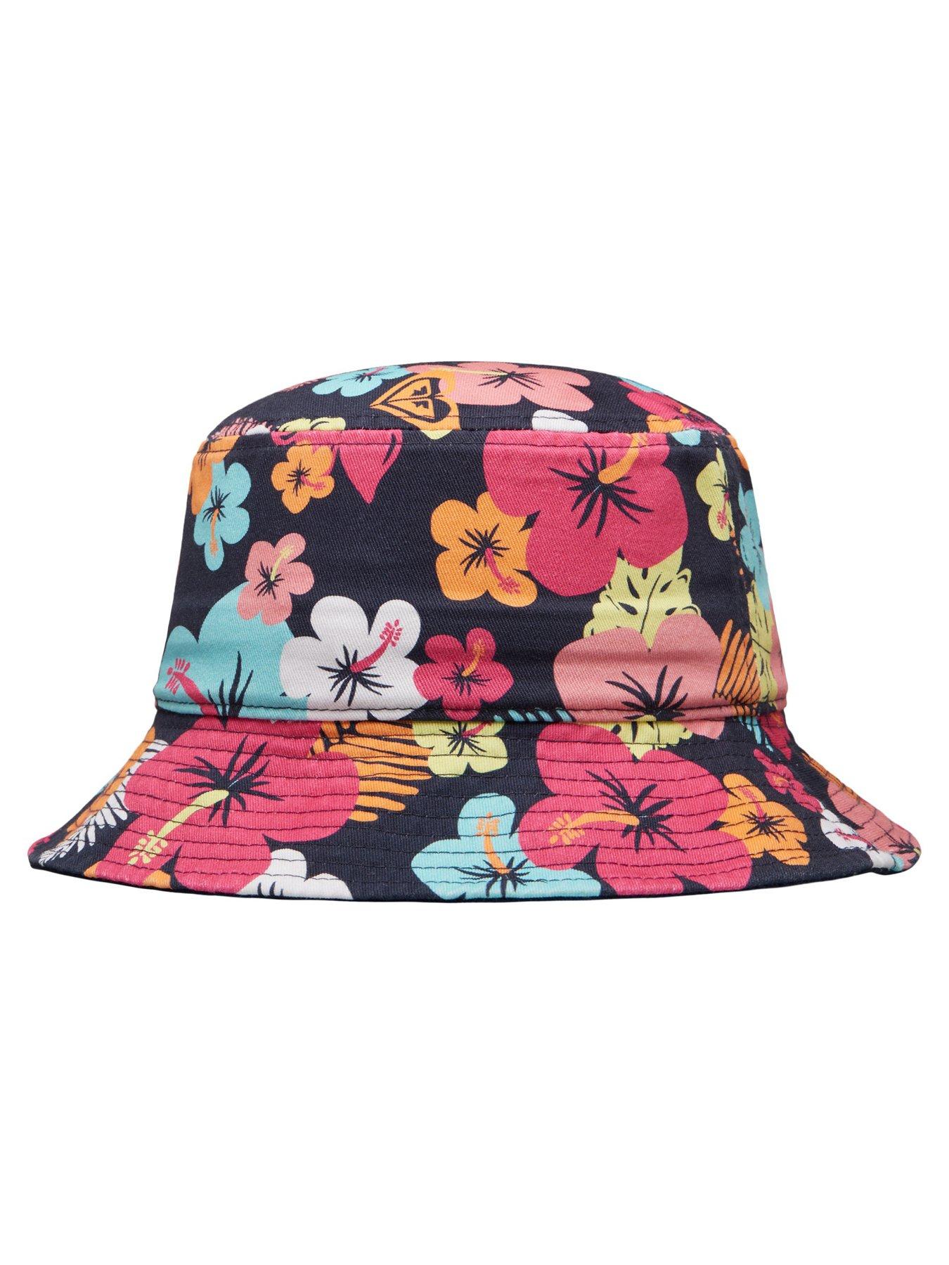 Image 2 of 2 of Roxy Girls Jasmine Paradise Bucket Hat - Navy