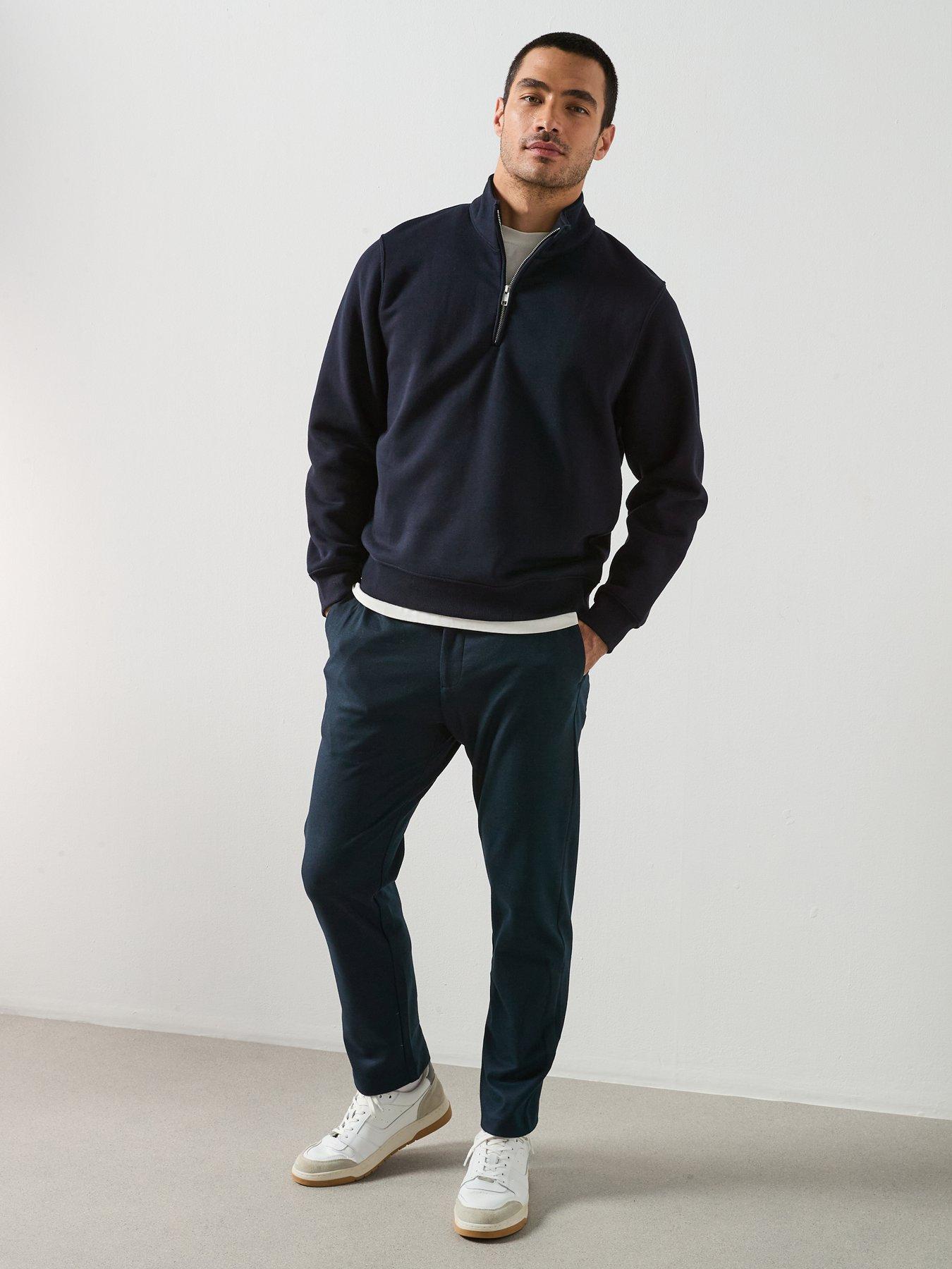  image of mango-polar-trousers-blue