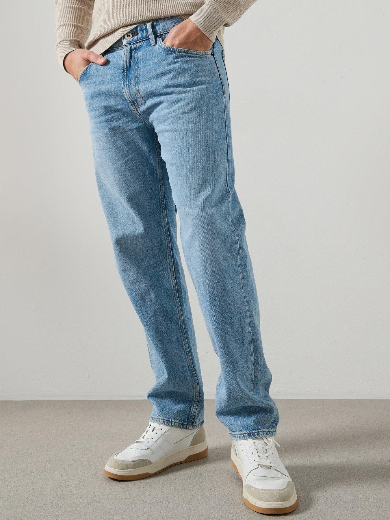 Mango Moby Loose Fit Jeans - Blue