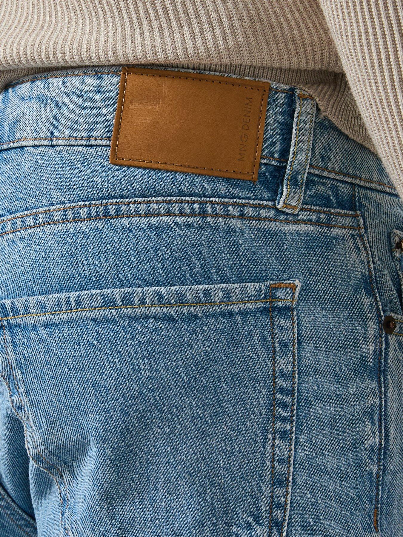  image of mango-moby-loose-fit-jeans-blue