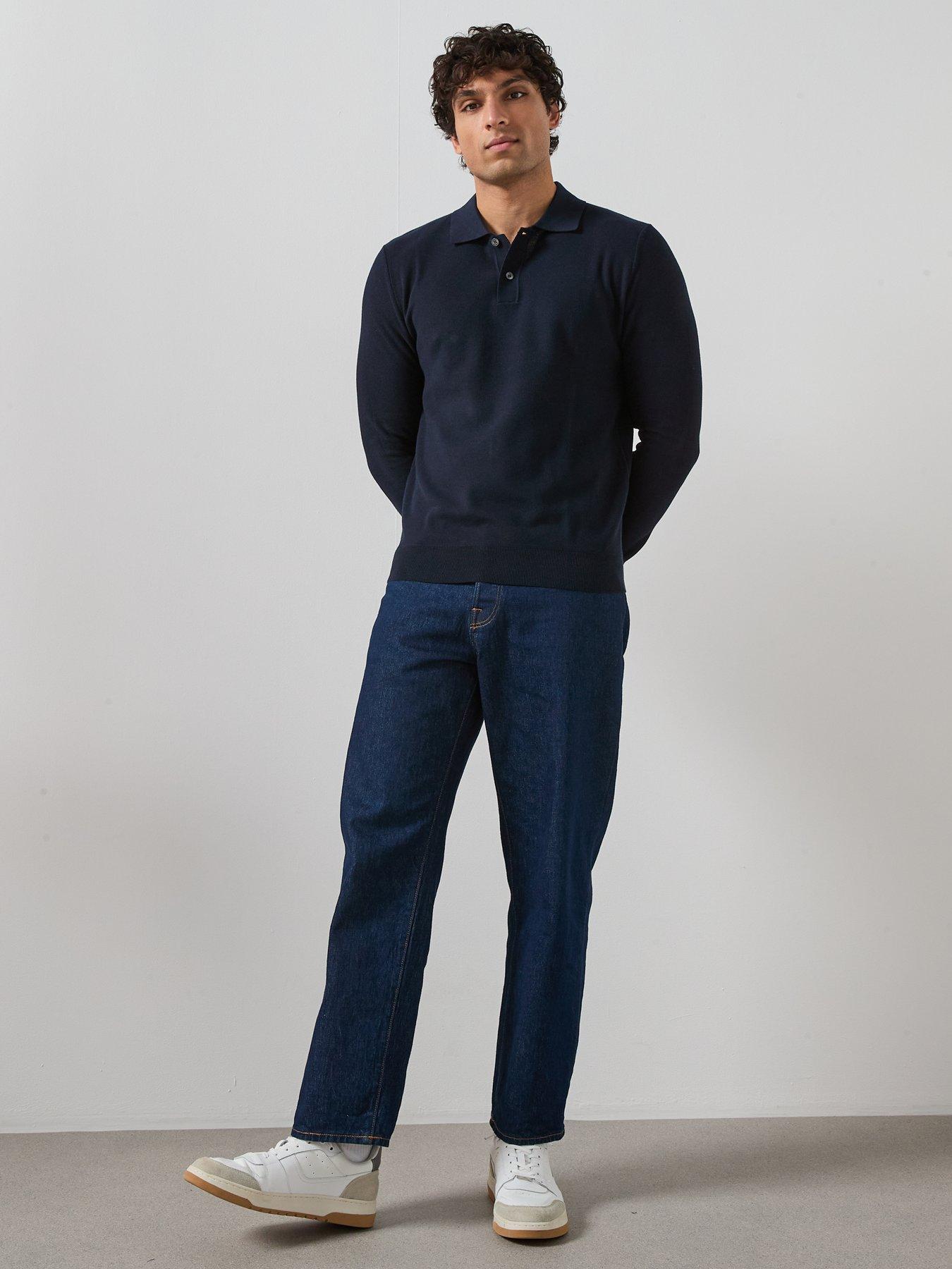  image of mango-tens-polo-shirt-navy