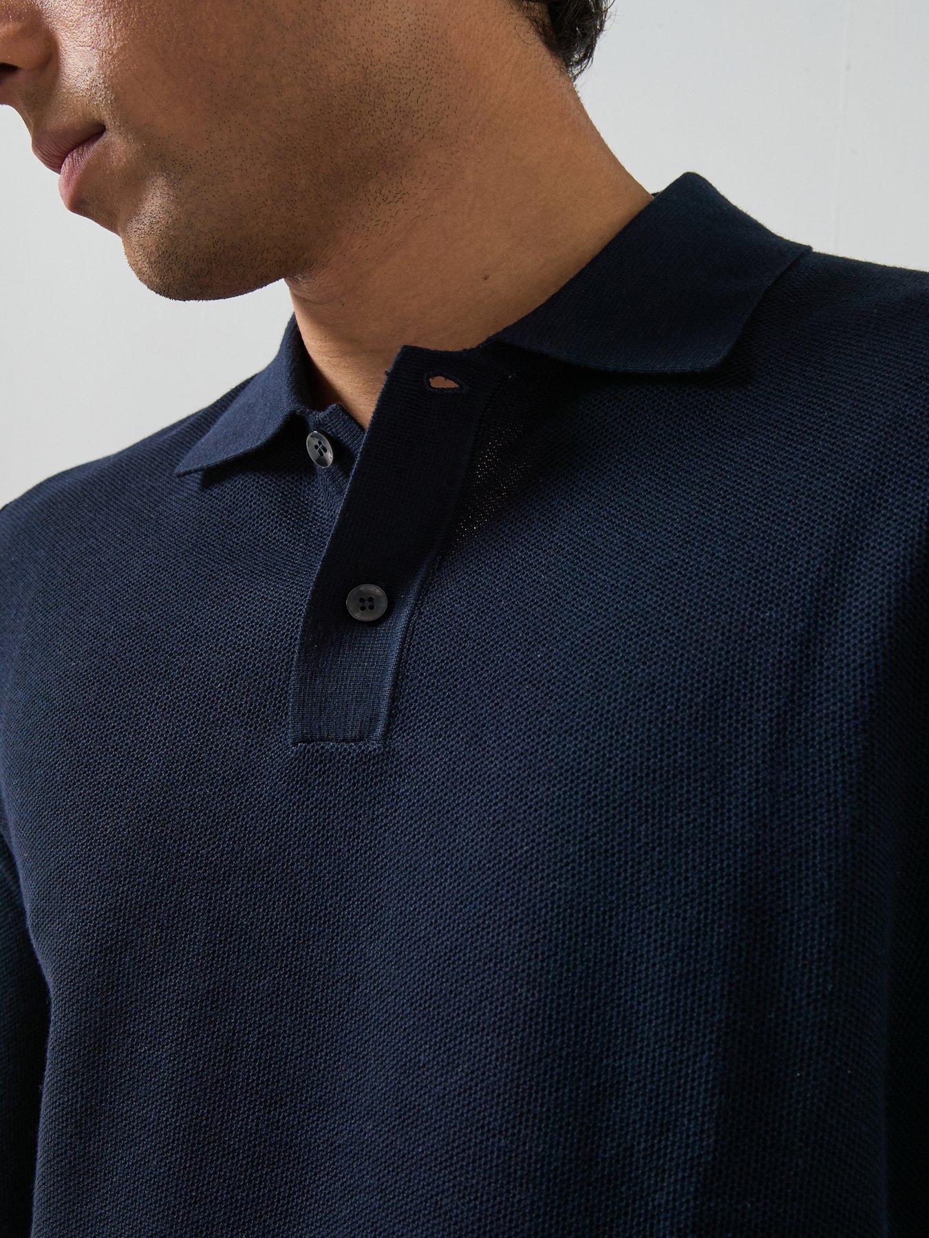  image of mango-tens-polo-shirt-navy