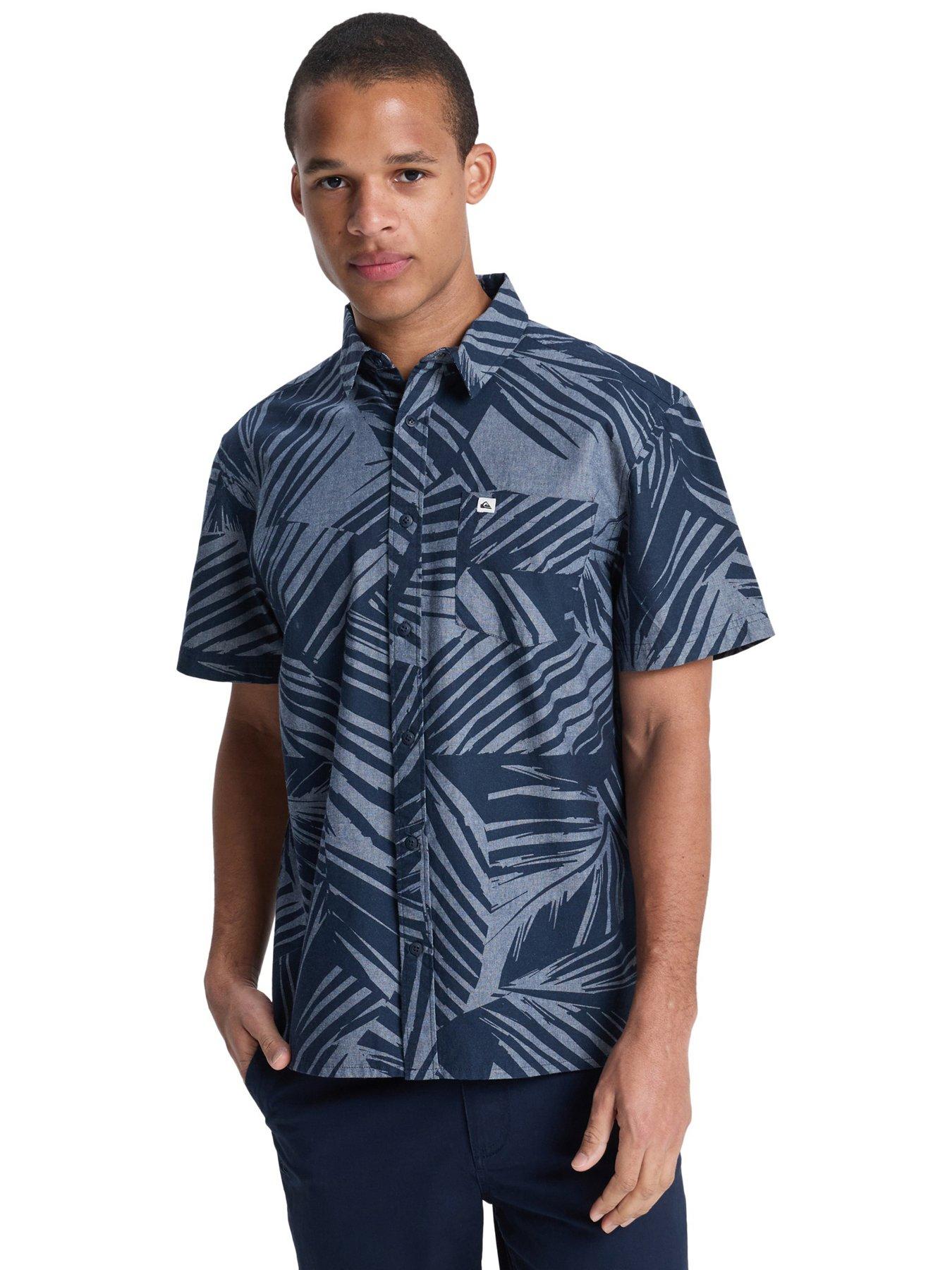 Quiksilver Mens Forkhill Shirt - Navy
