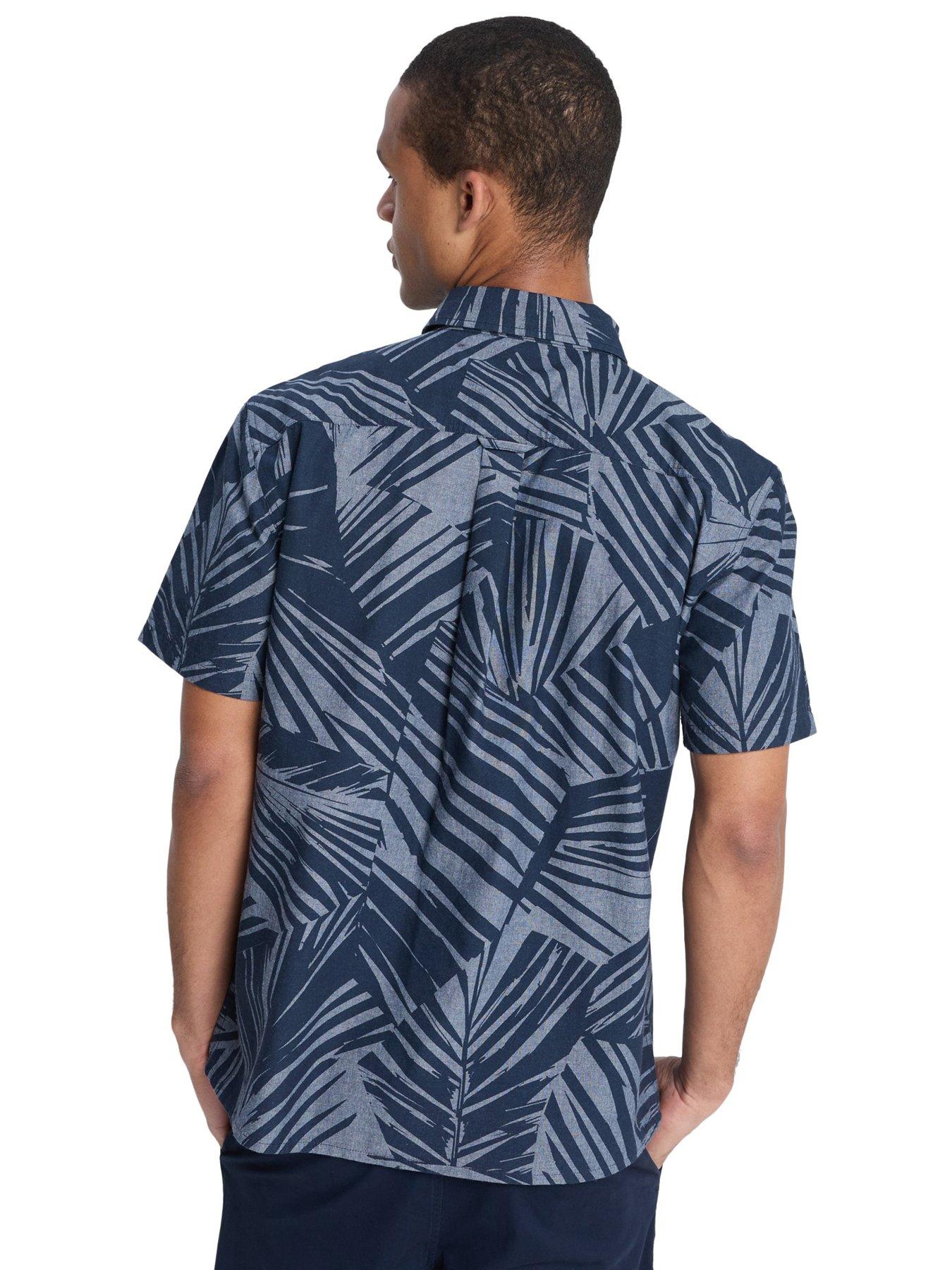  image of quiksilver-mens-forkhill-shirt-navy