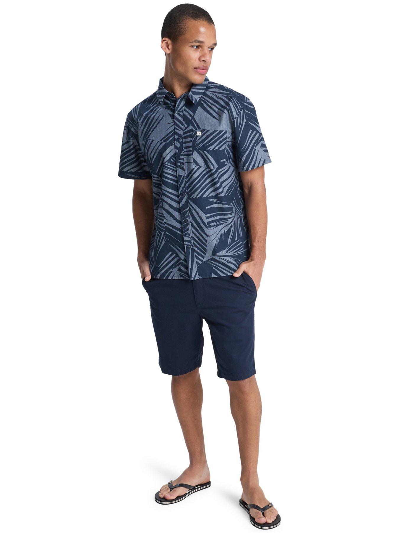  image of quiksilver-mens-forkhill-shirt-navy