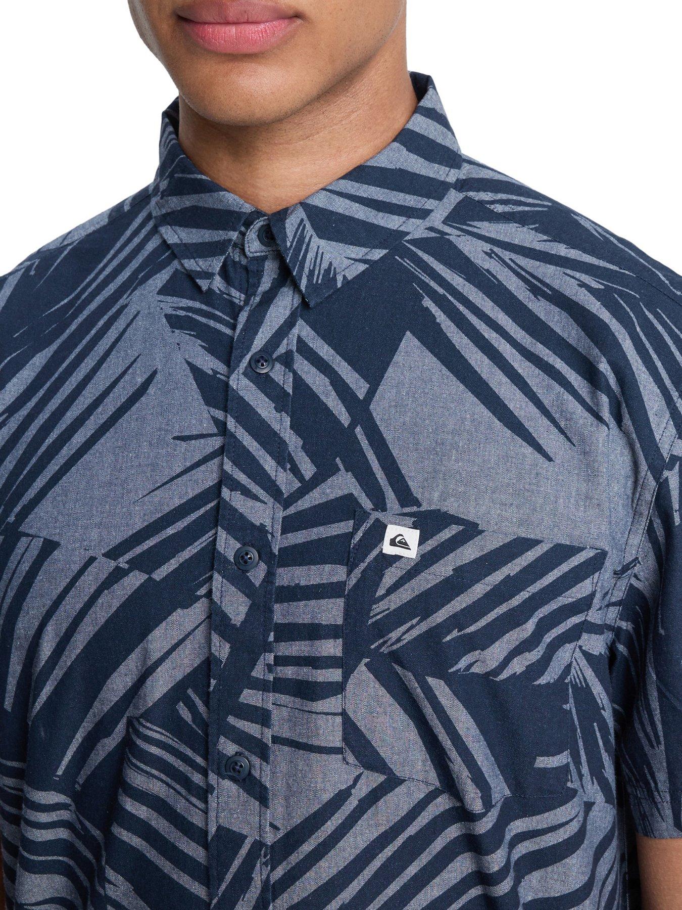  image of quiksilver-mens-forkhill-shirt-navy