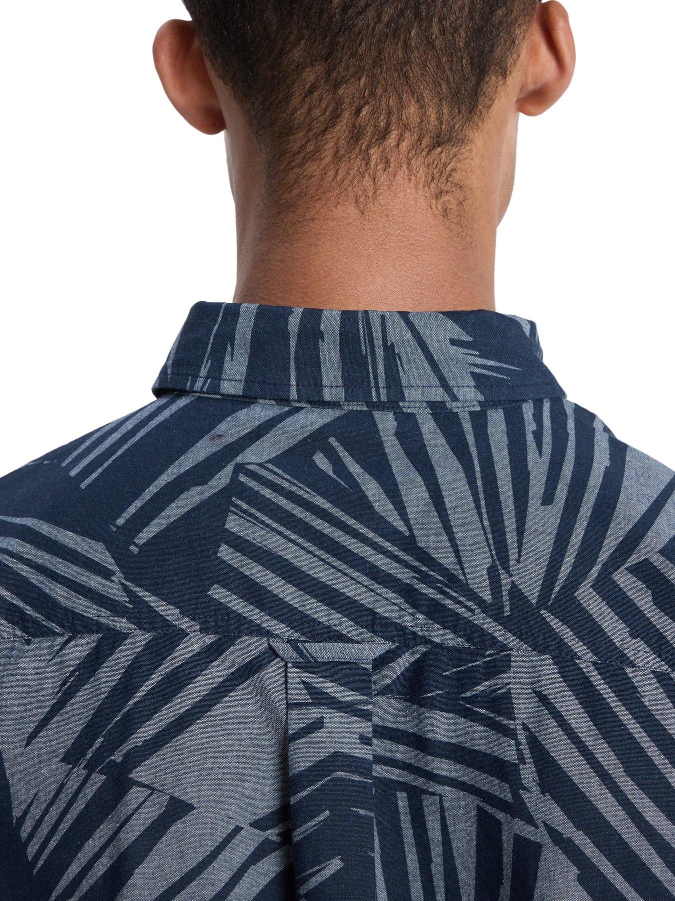  image of quiksilver-mens-forkhill-shirt-navy