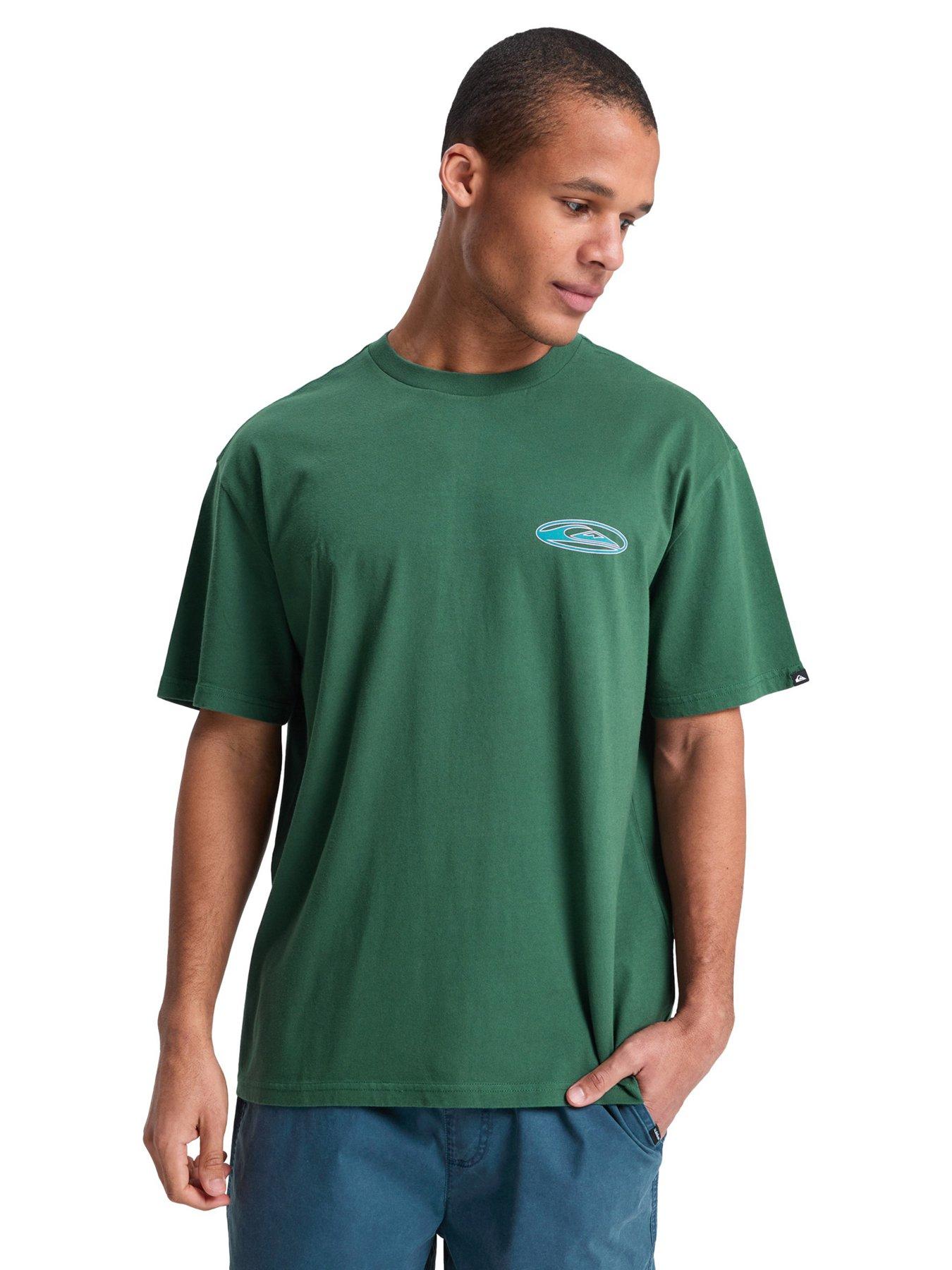 Quiksilver Mens Quikglobe T-Shirt - Green