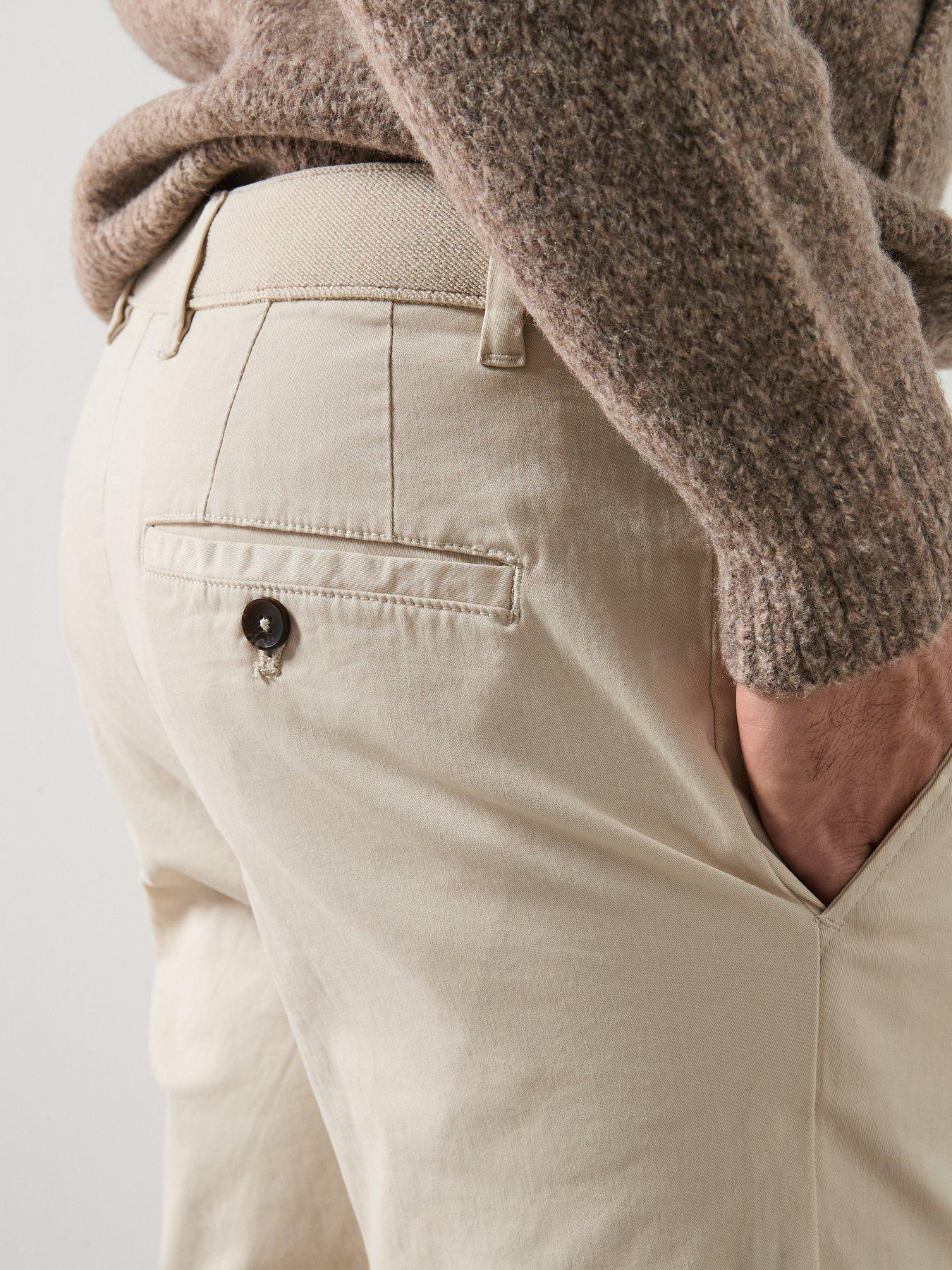 Image 4 of 4 of Mango Prato Trousers - White