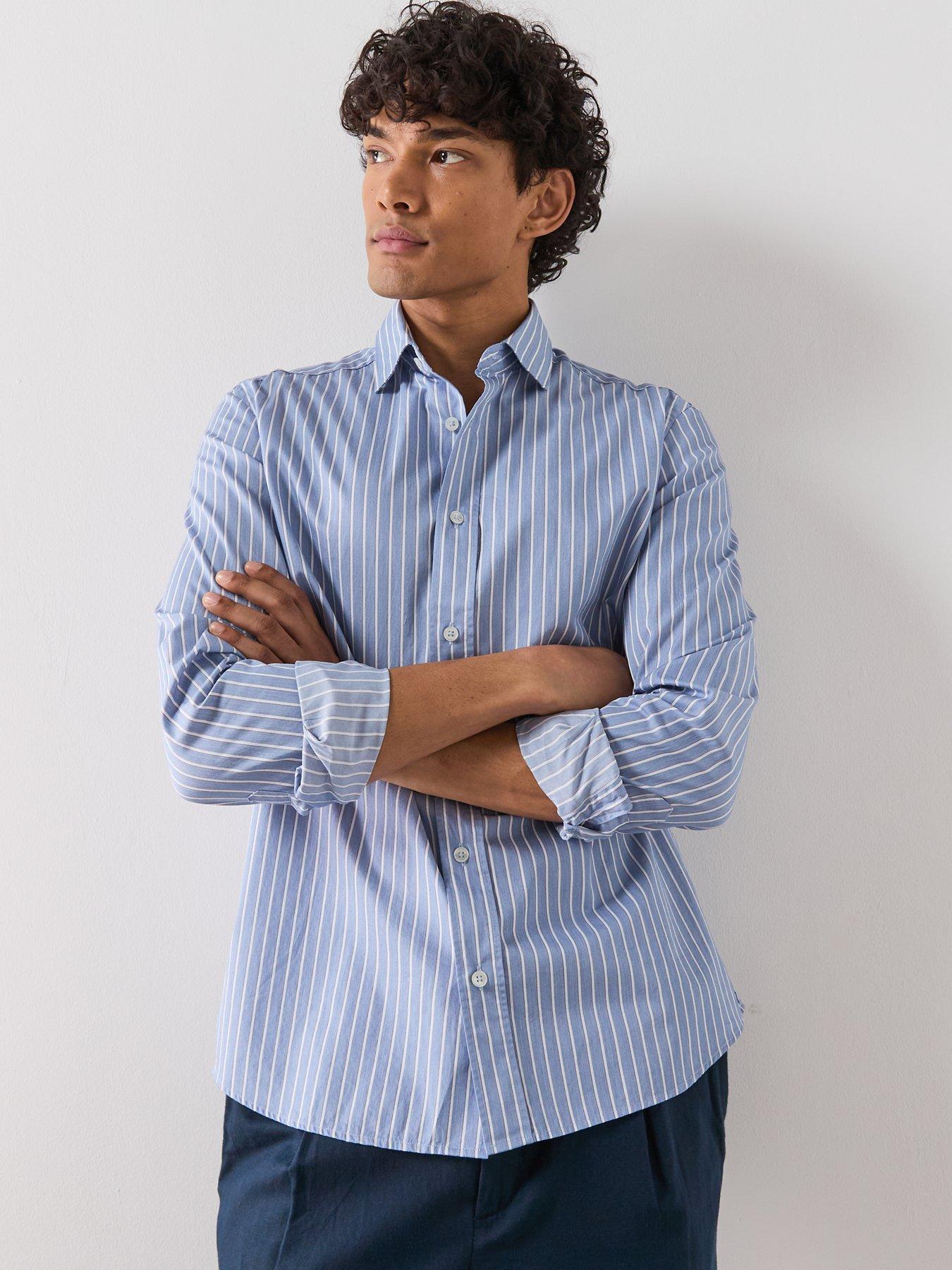  image of mango-playr-shirt-blue