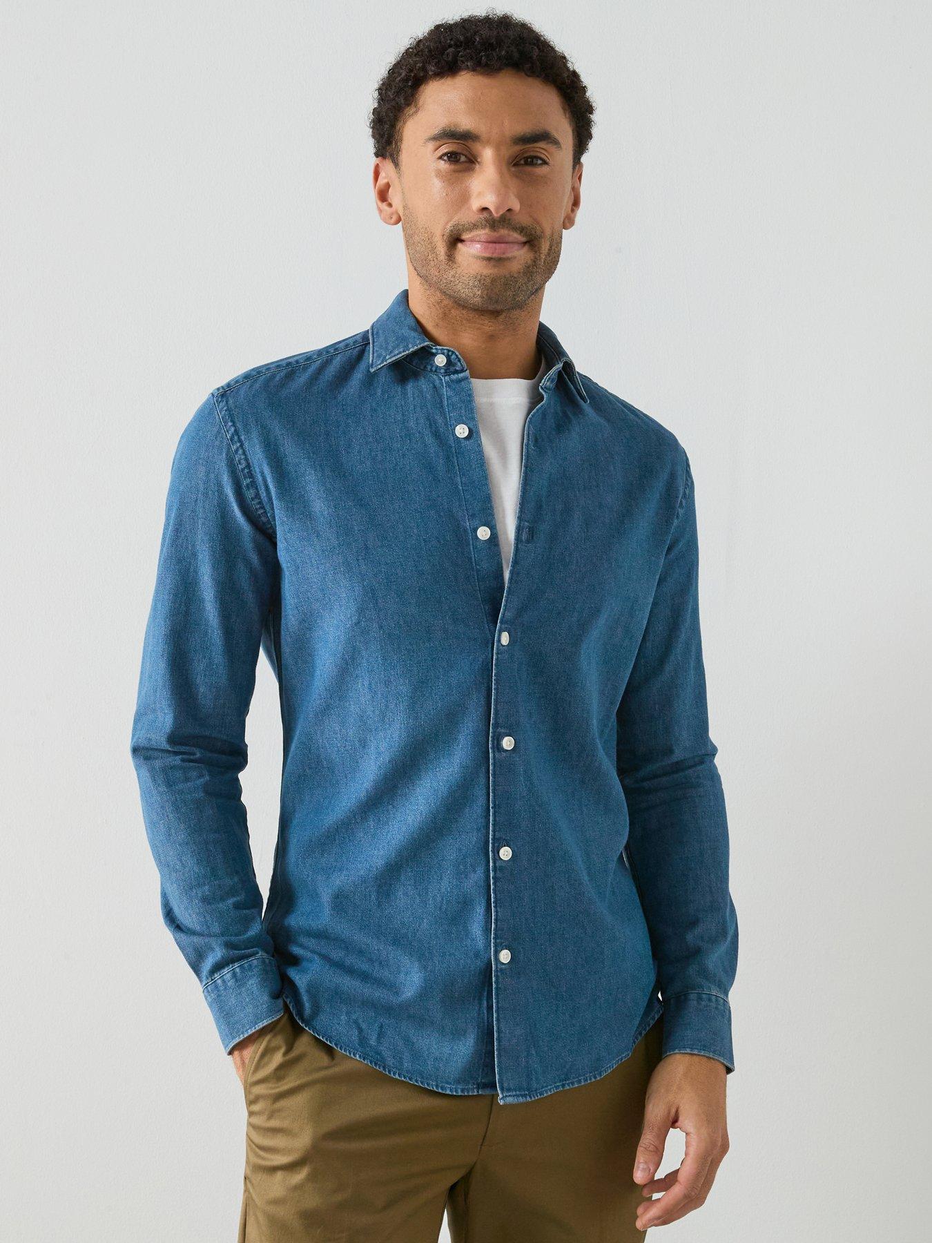 Mango Denim Shirt - Blue