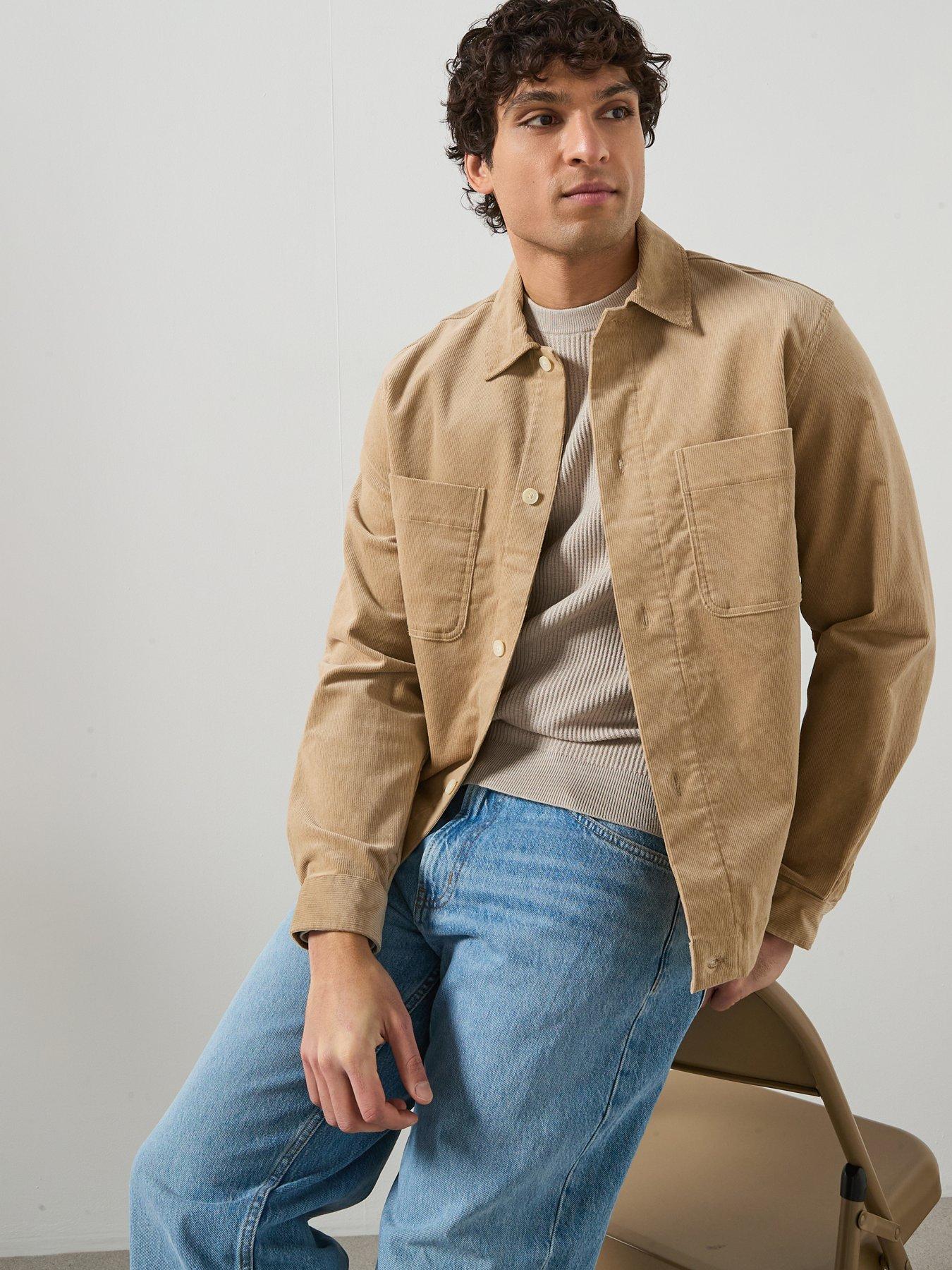 Image 4 of 5 of Mango Ercolano Jacket - Beige