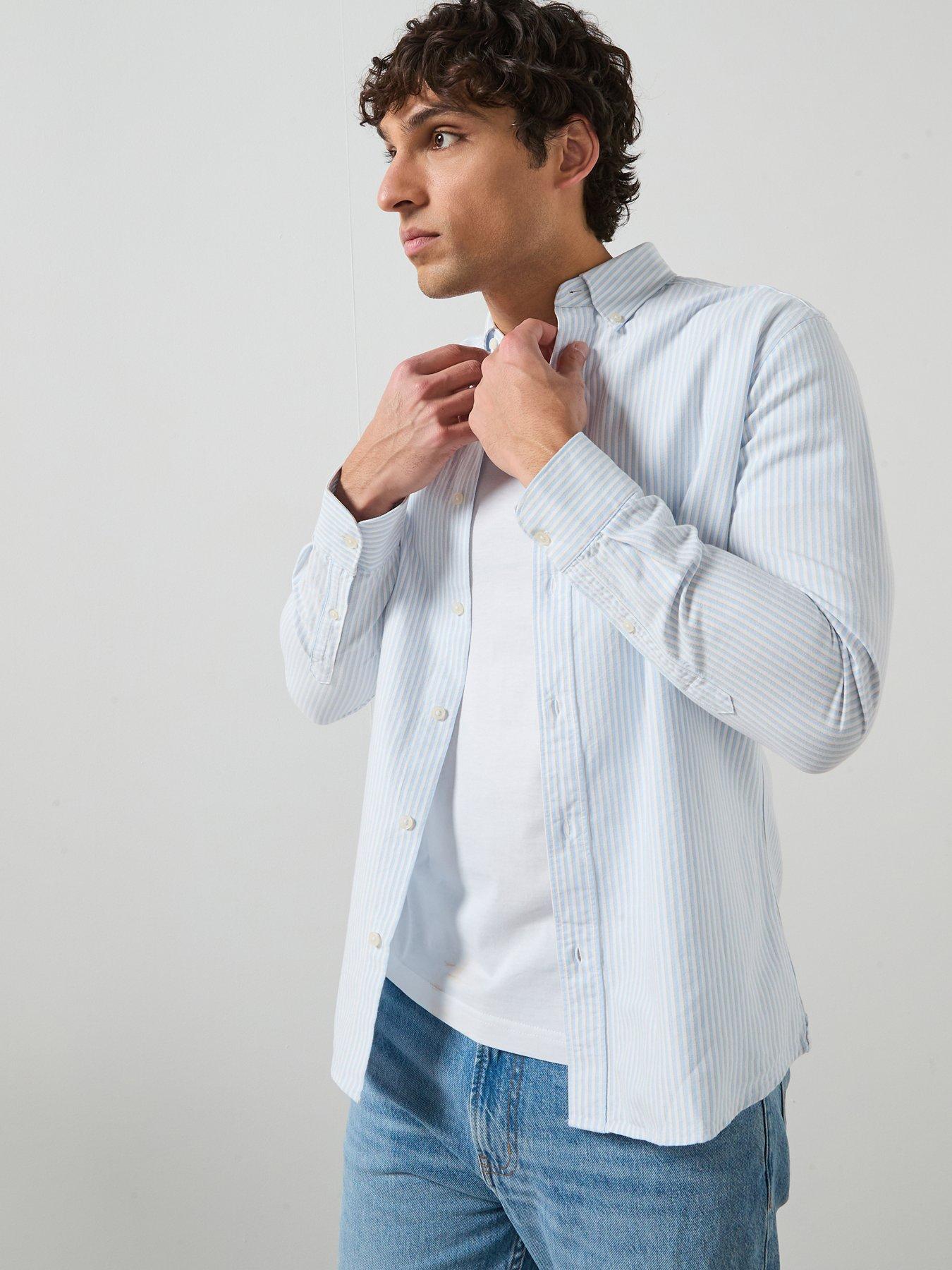 Mango Kodak Oxford Shirt - Blue
