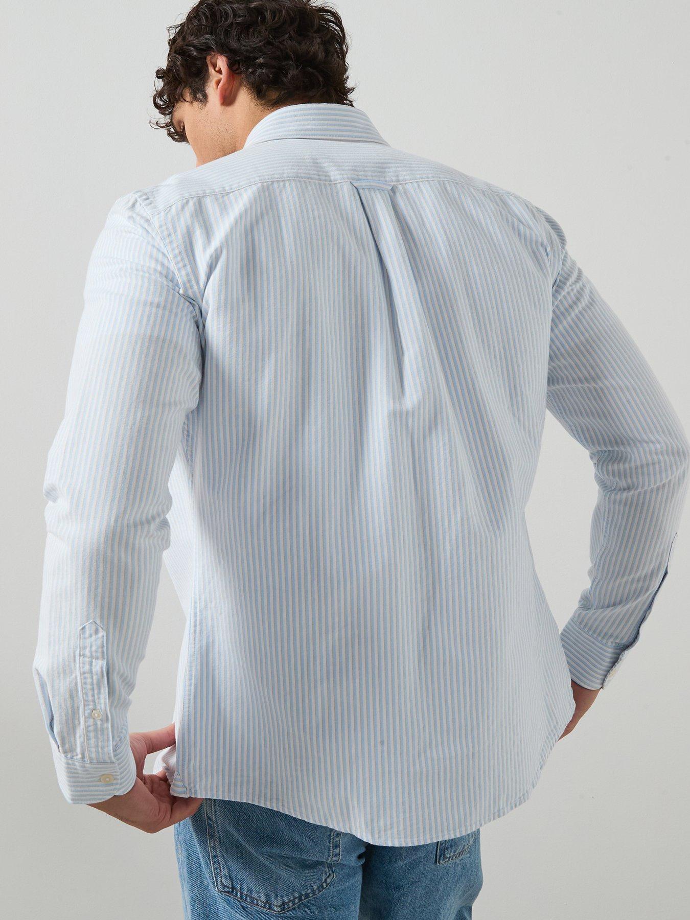 Image 2 of 6 of Mango Kodak Oxford Shirt - Blue