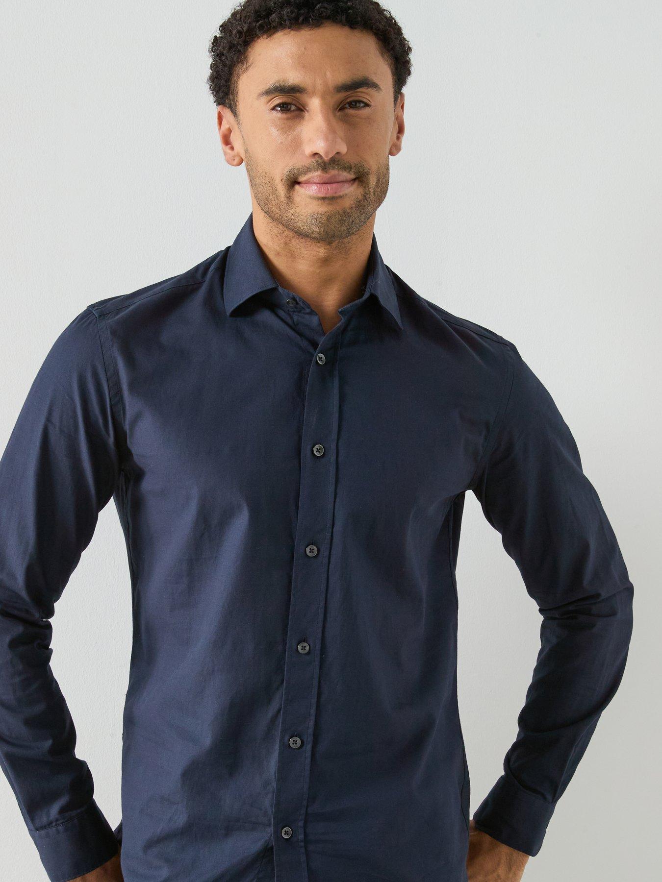  image of mango-zeus-shirt-navy