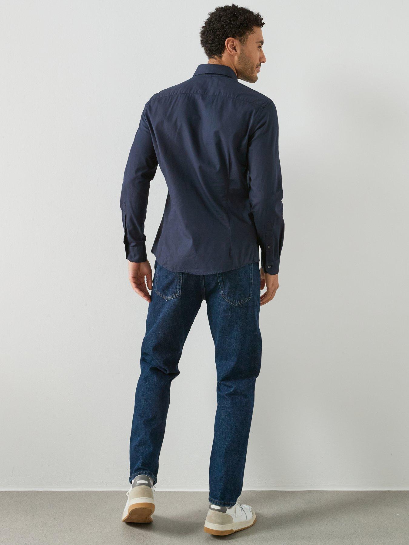  image of mango-zeus-shirt-navy
