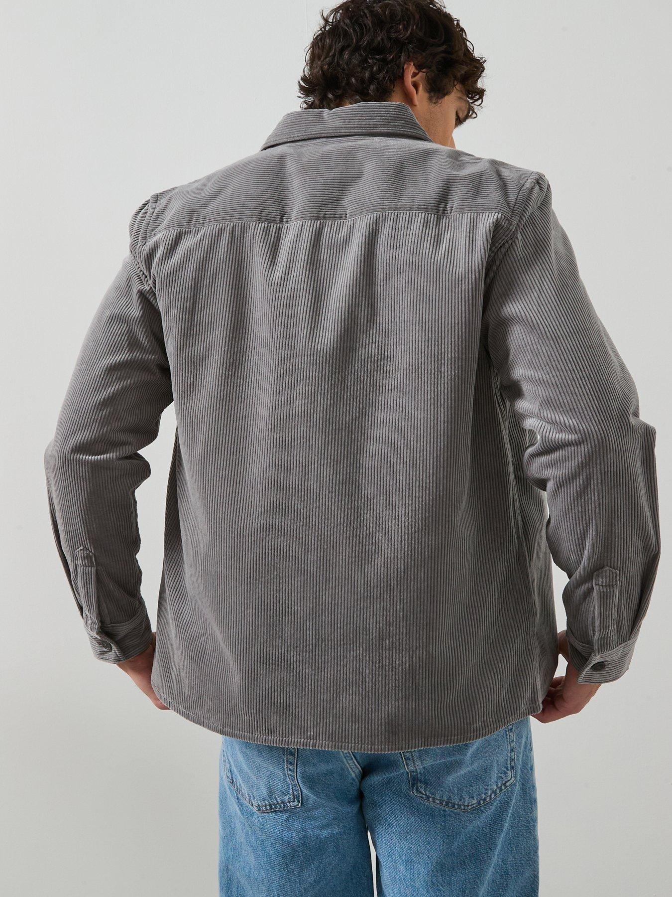 stillFront image of mango-pietro-jacket-with-pockets-grey