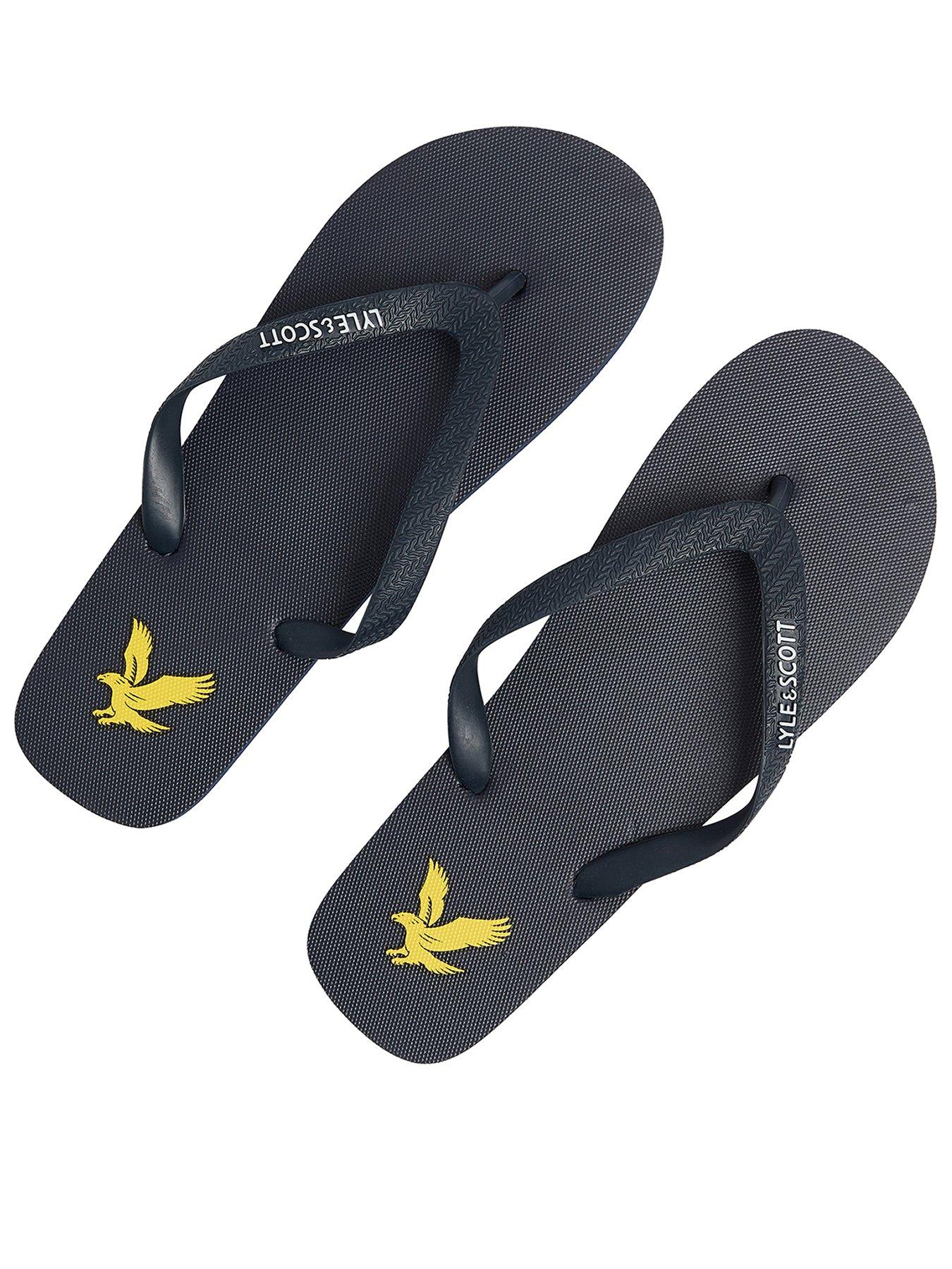 Lyle & Scott Flip Flops - Navy