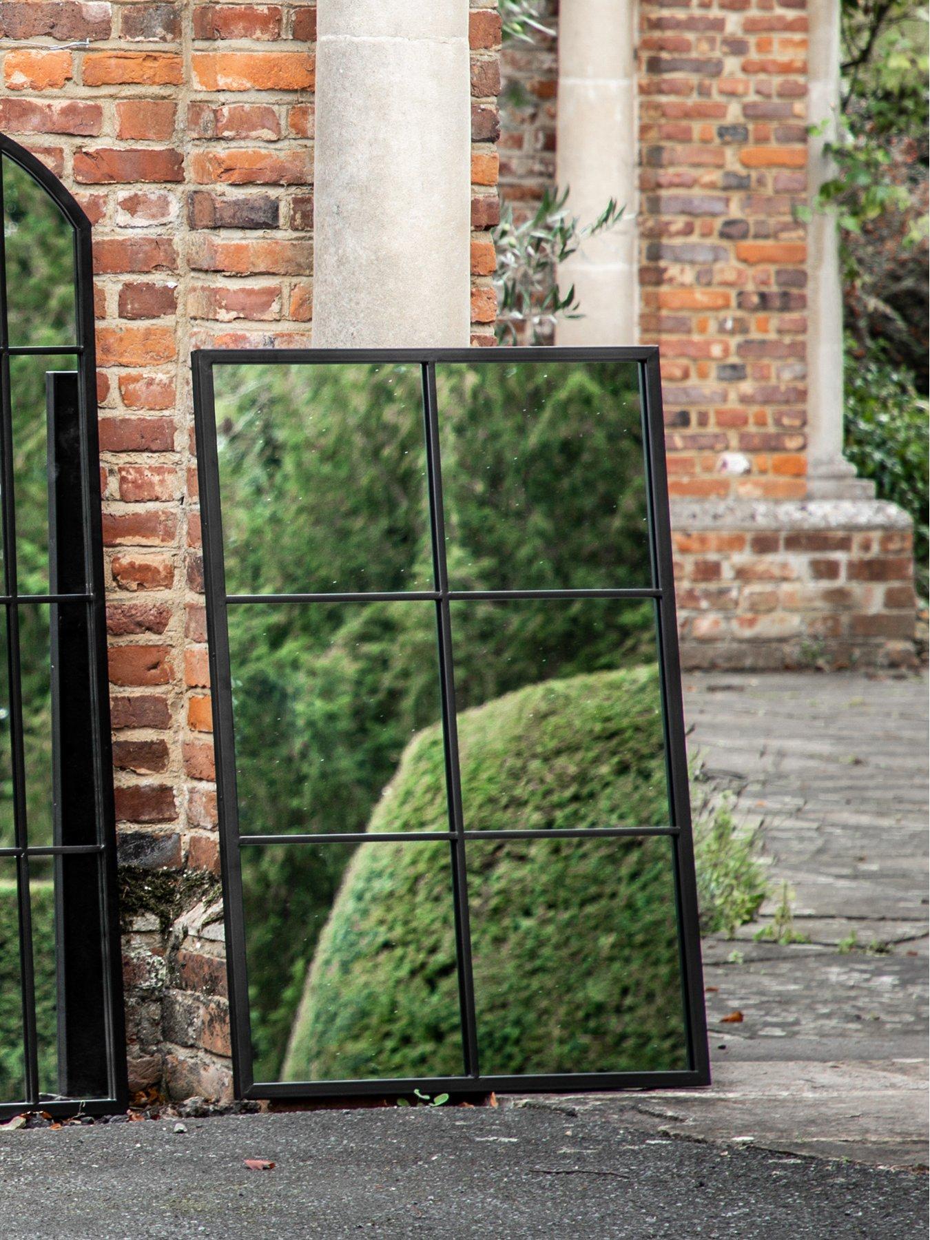 Gallery Knowlton Outdoor Mirror Black