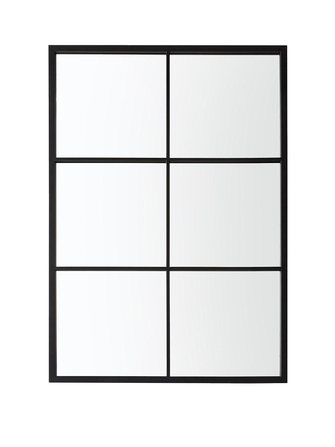 Image 2 of 5 of Gallery Knowlton Outdoor Mirror Black