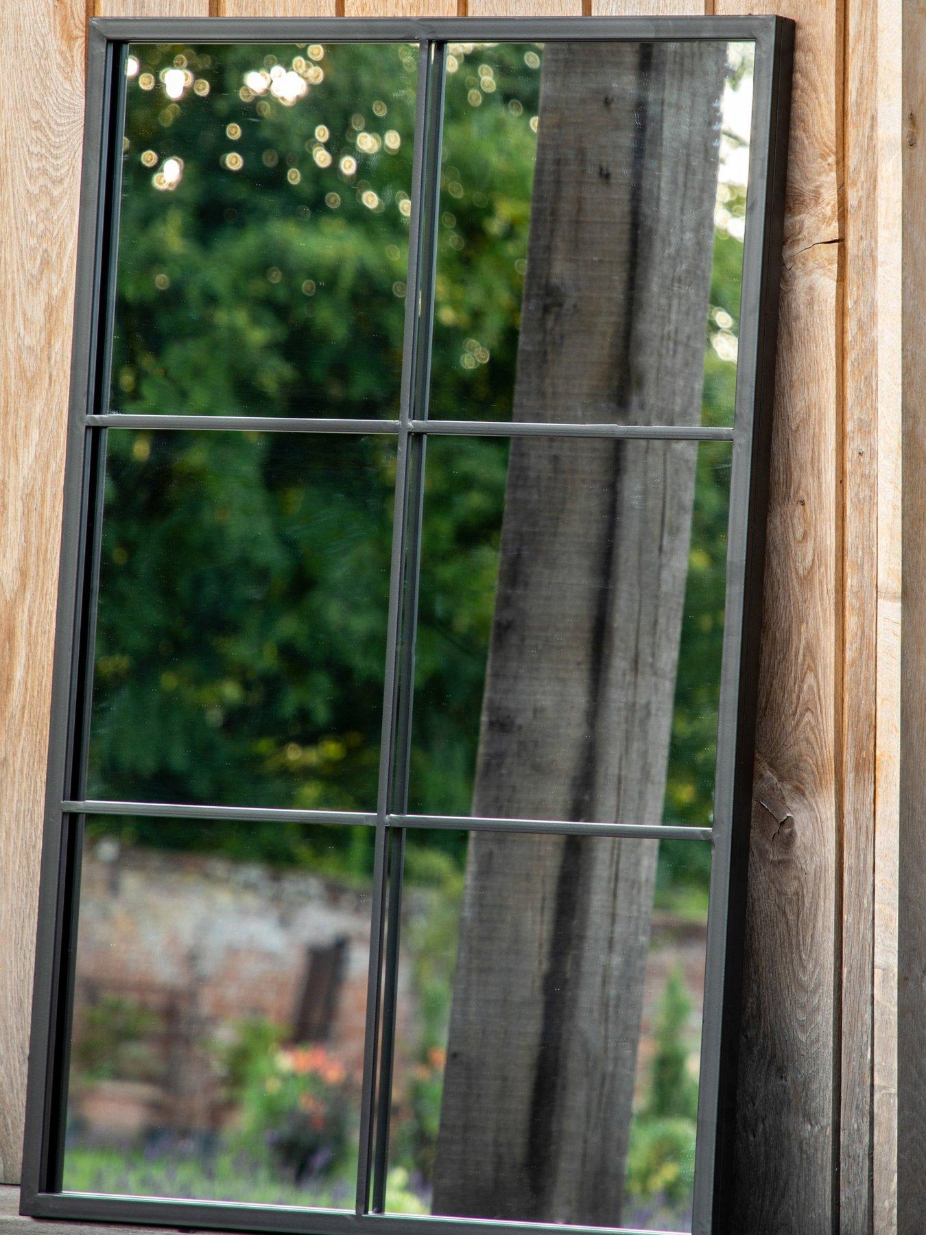 Image 3 of 5 of Gallery Knowlton Outdoor Mirror Black