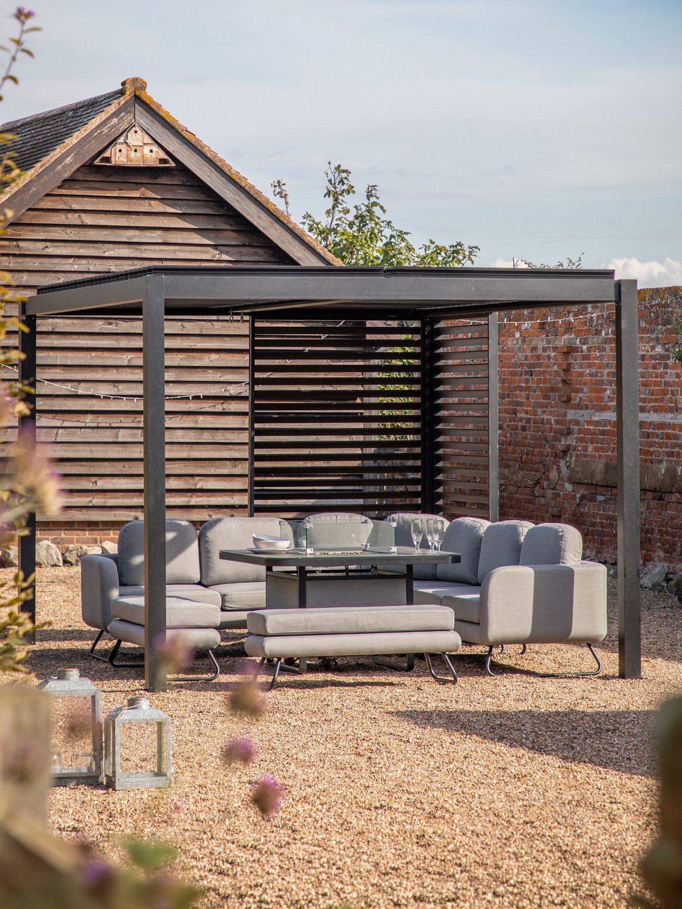Gallery Messina Pergola Swivel Louvre Screen 900x2180mm
