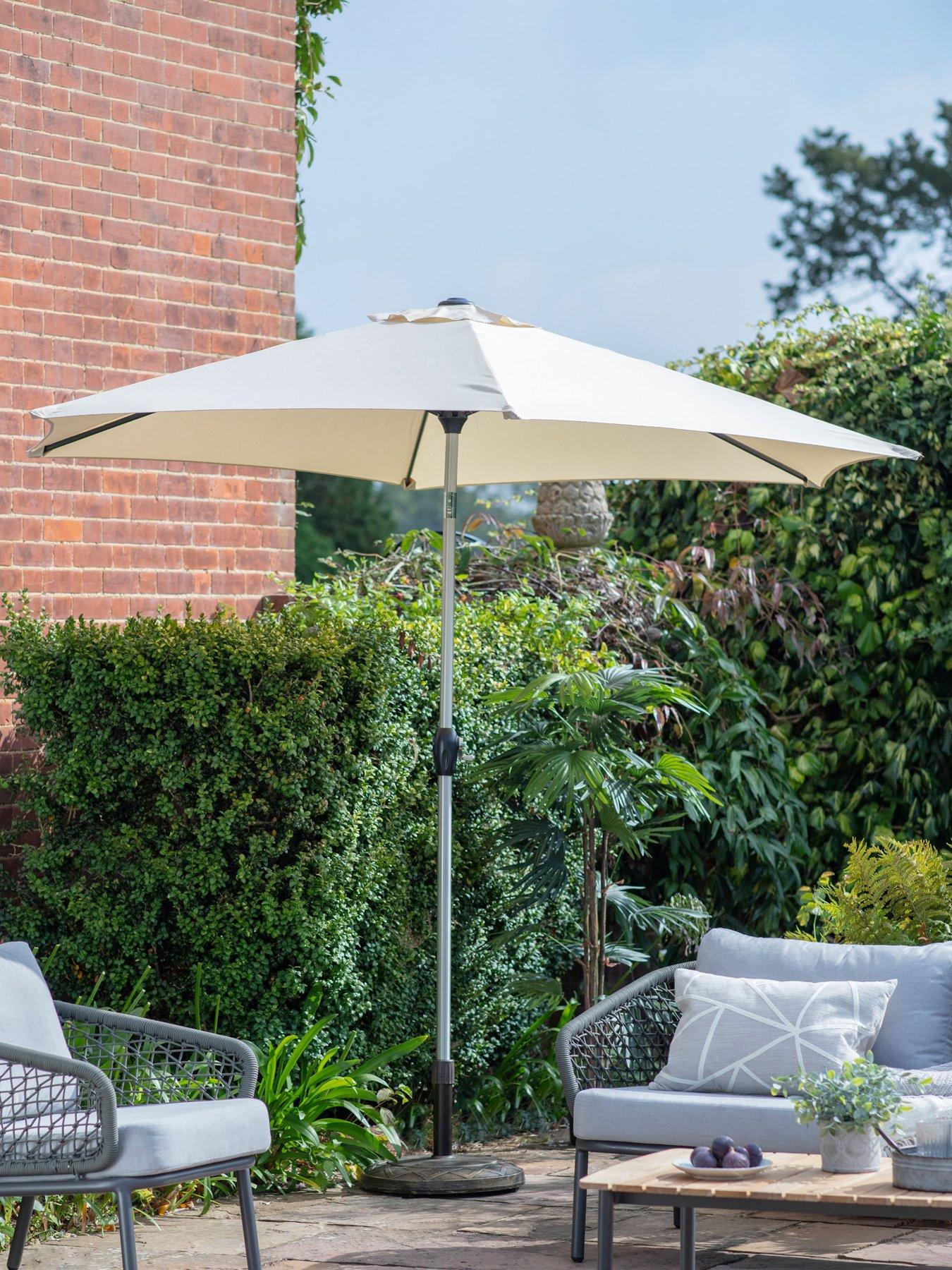 Image 1 of 4 of Gallery Direct Vazzano Parasol 2.7m- Cream