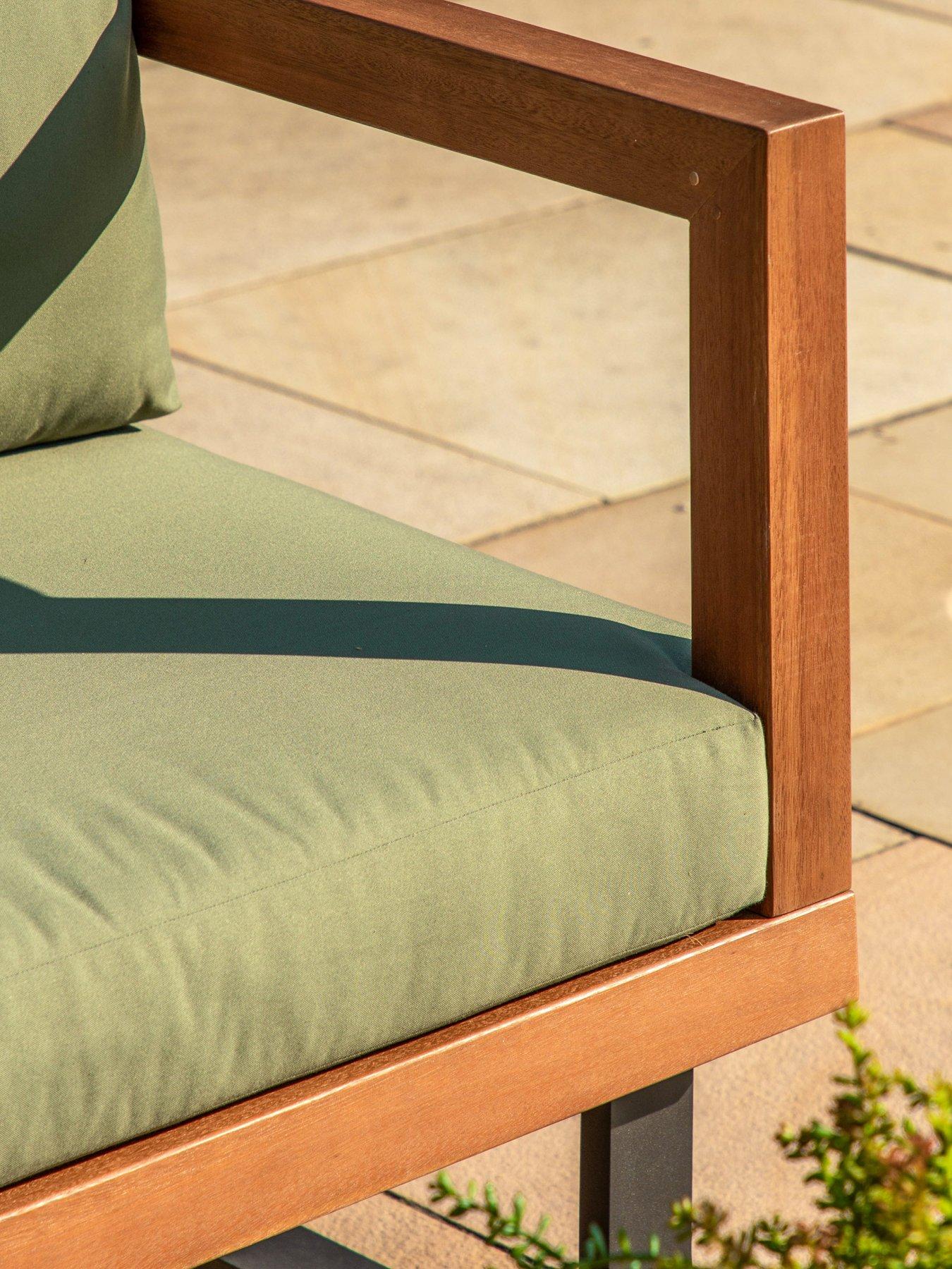  image of gallery-direct-oad-corner-sofa-set--green