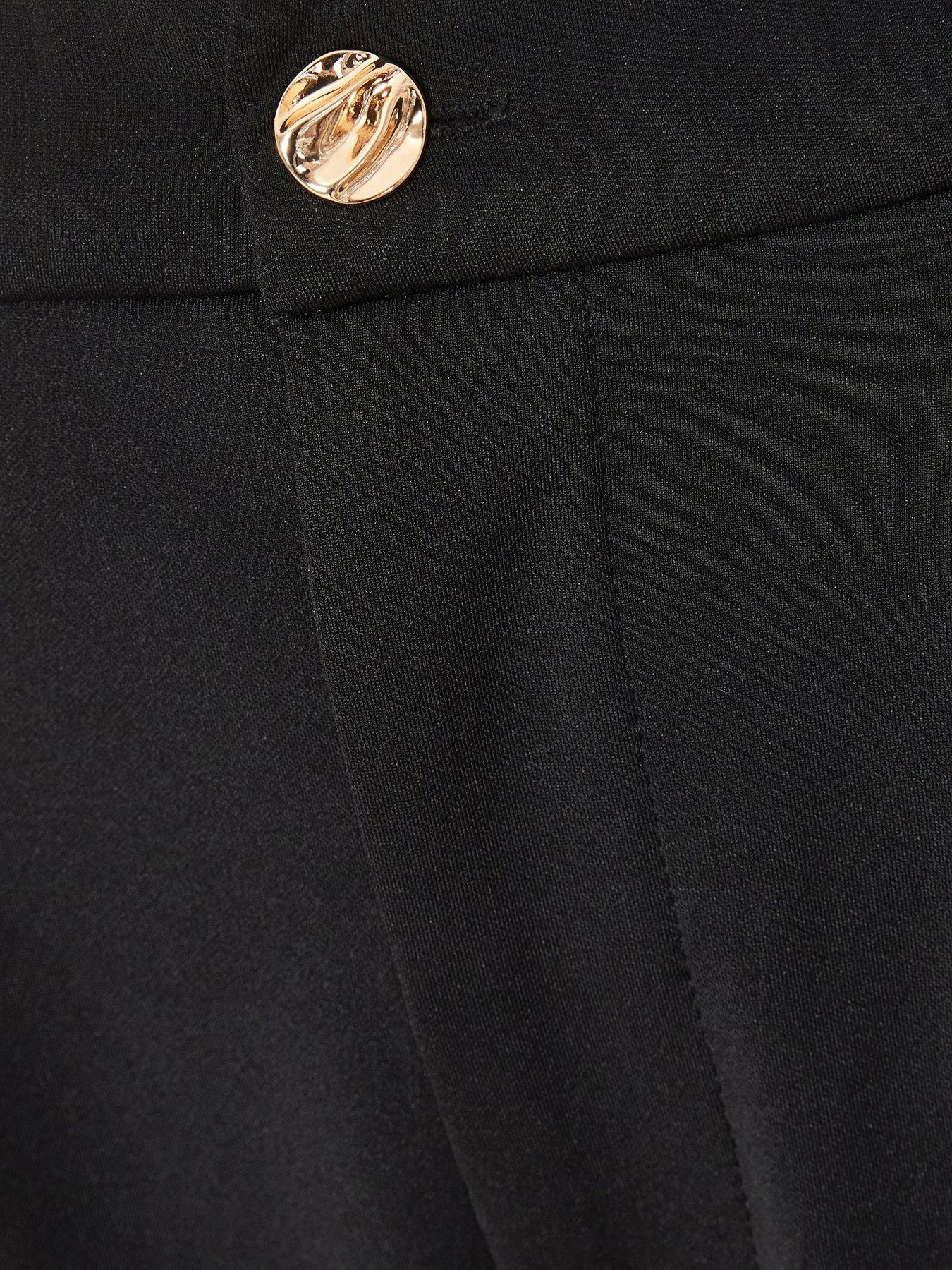  image of quiz-black-high-waisted-trousers