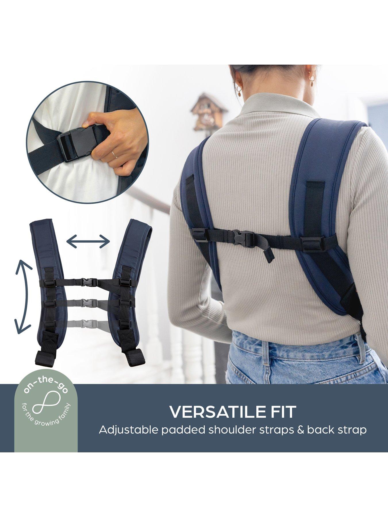 Image 4 of 8 of Dreambaby On-The-Move 3 Positions Baby Carrier - Navy