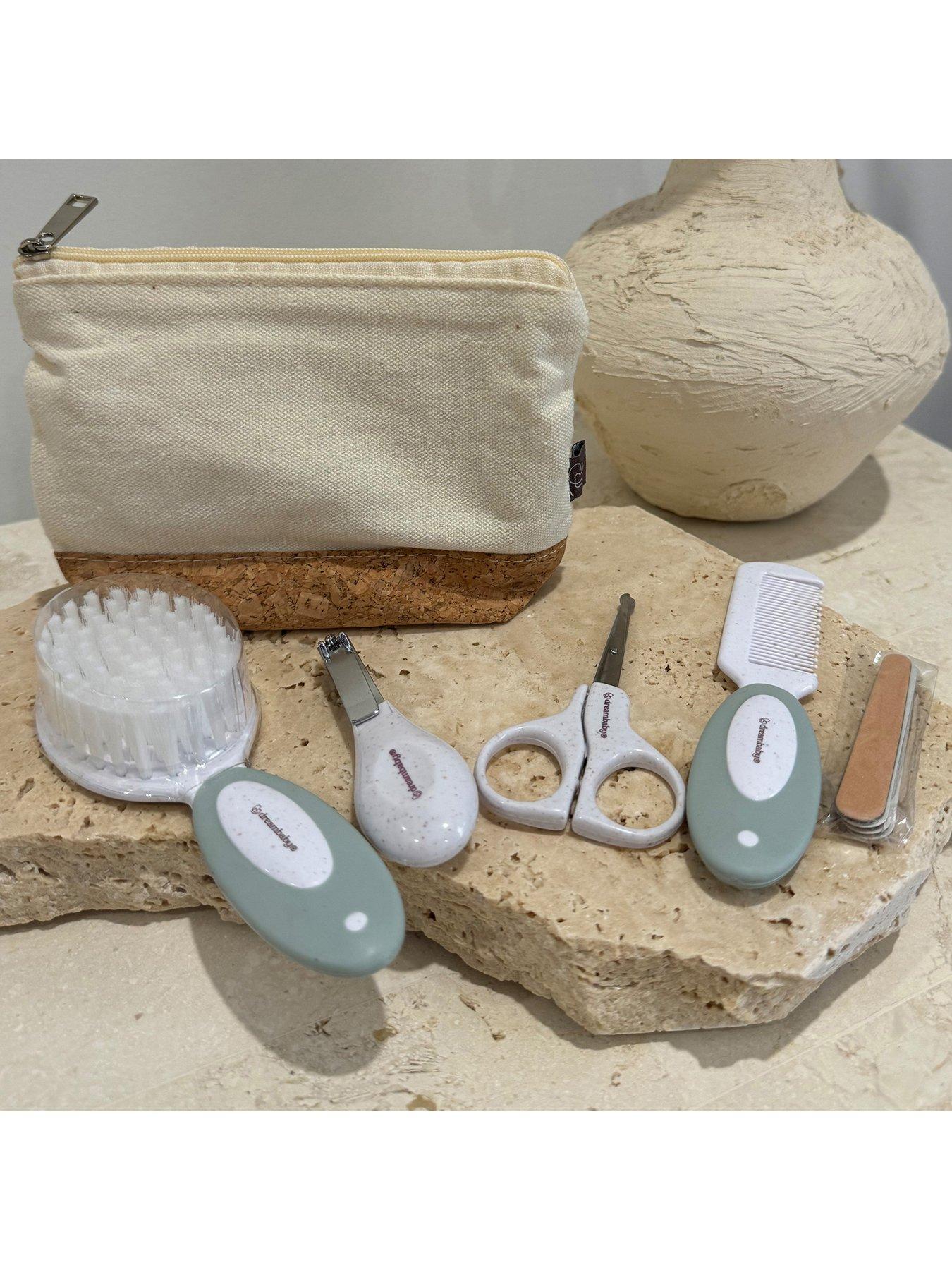 Dream Baby 9pc Neat & Tidy Wheatgrass Grooming Kit in Cork Bag