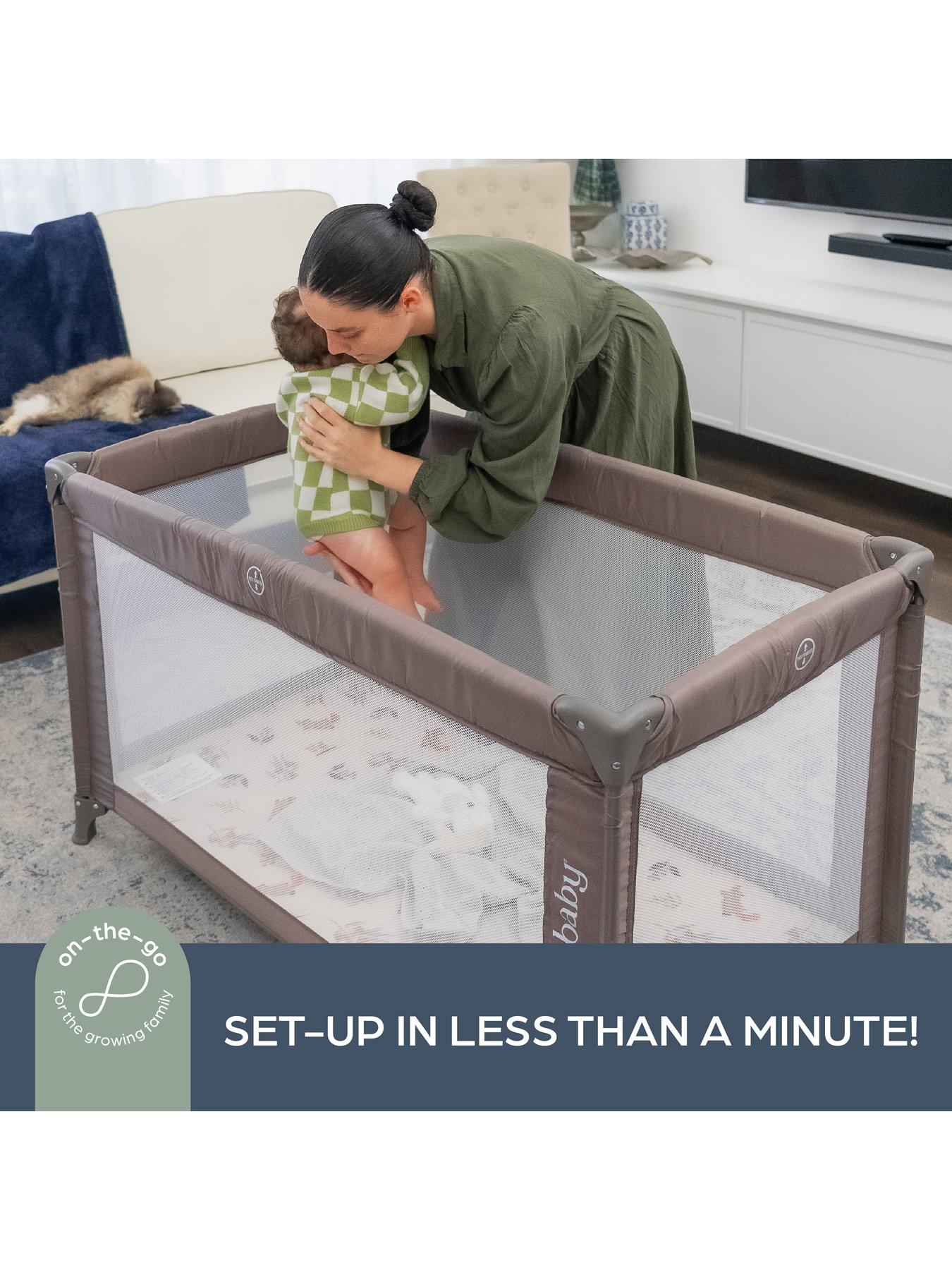  image of dream-baby-quest-travel-cot-platypus-120x60cm