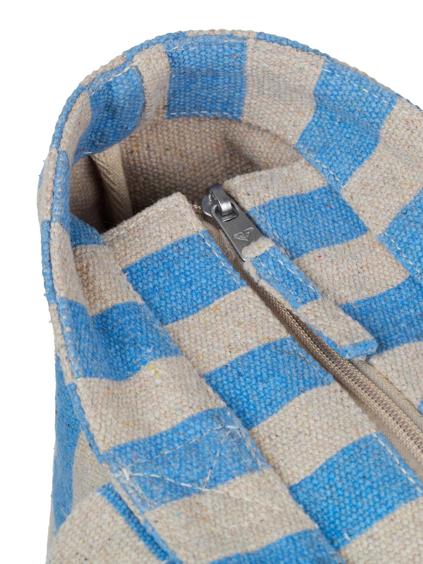 Image 4 of 4 of Roxy Womens Fairy Mist Beach Tote Bag - Blue