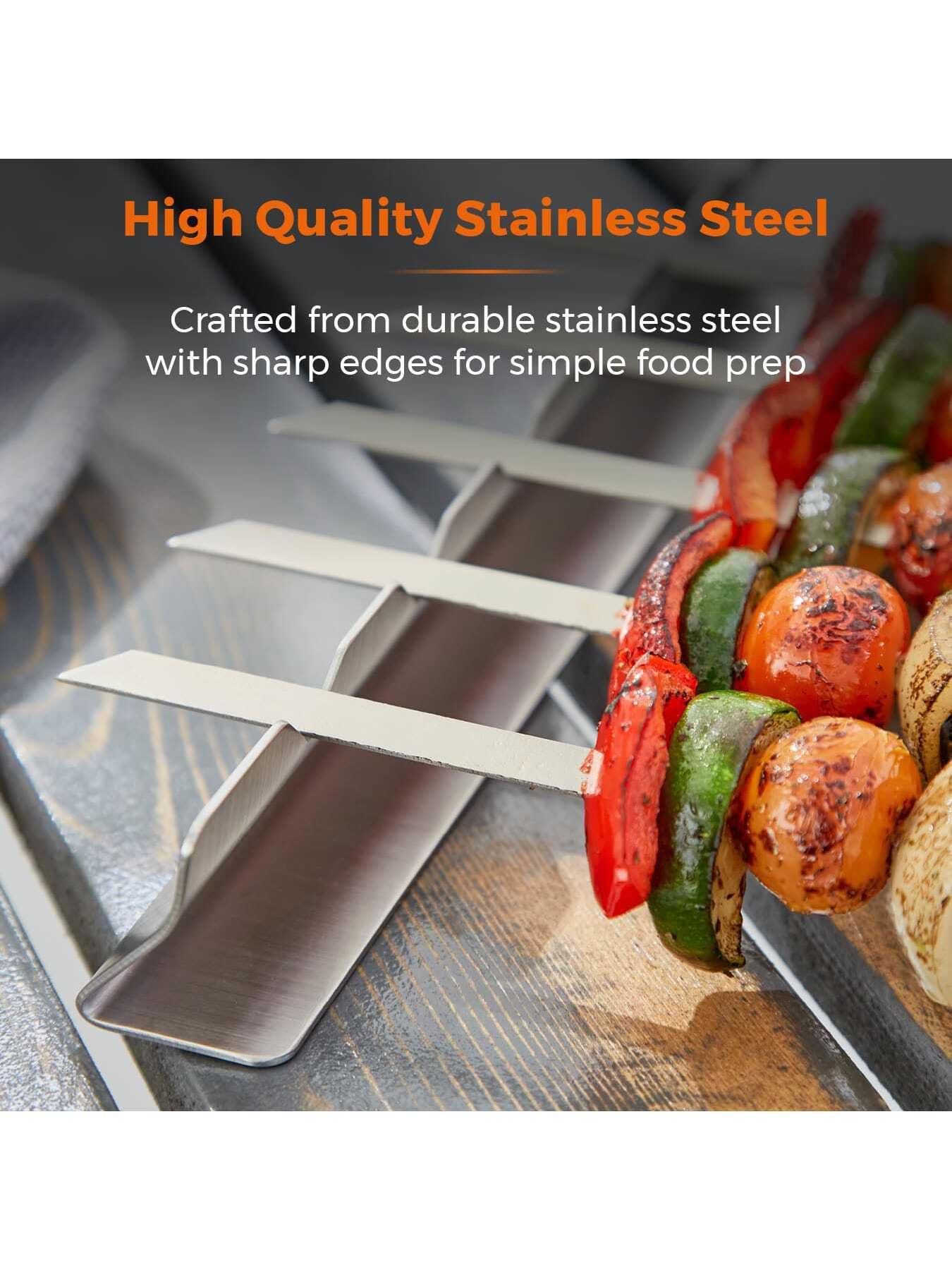 Image 3 of 6 of Tower 6pc Skewer Set with Stand