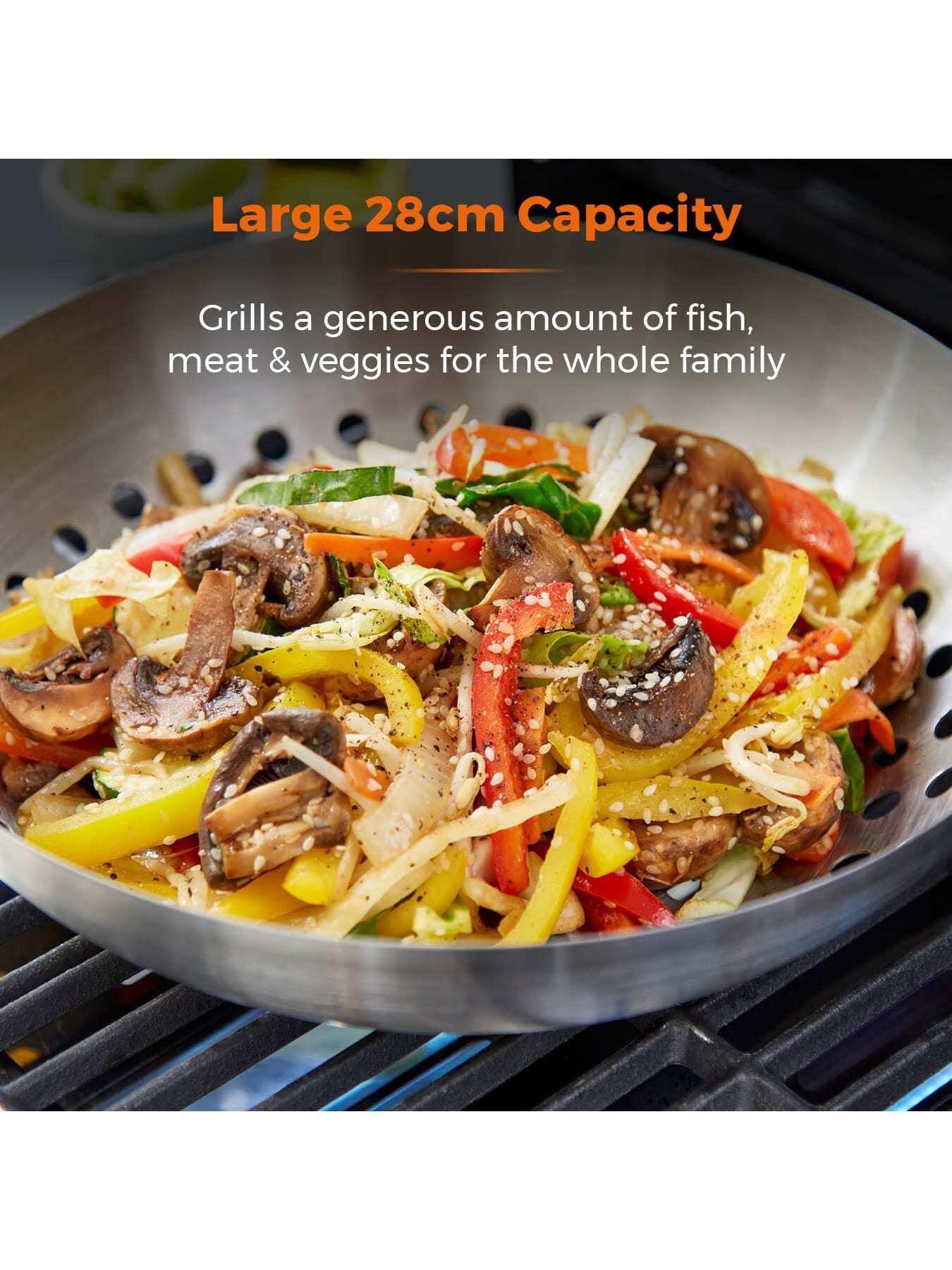  image of tower-28cm-grill-wok-with-folding