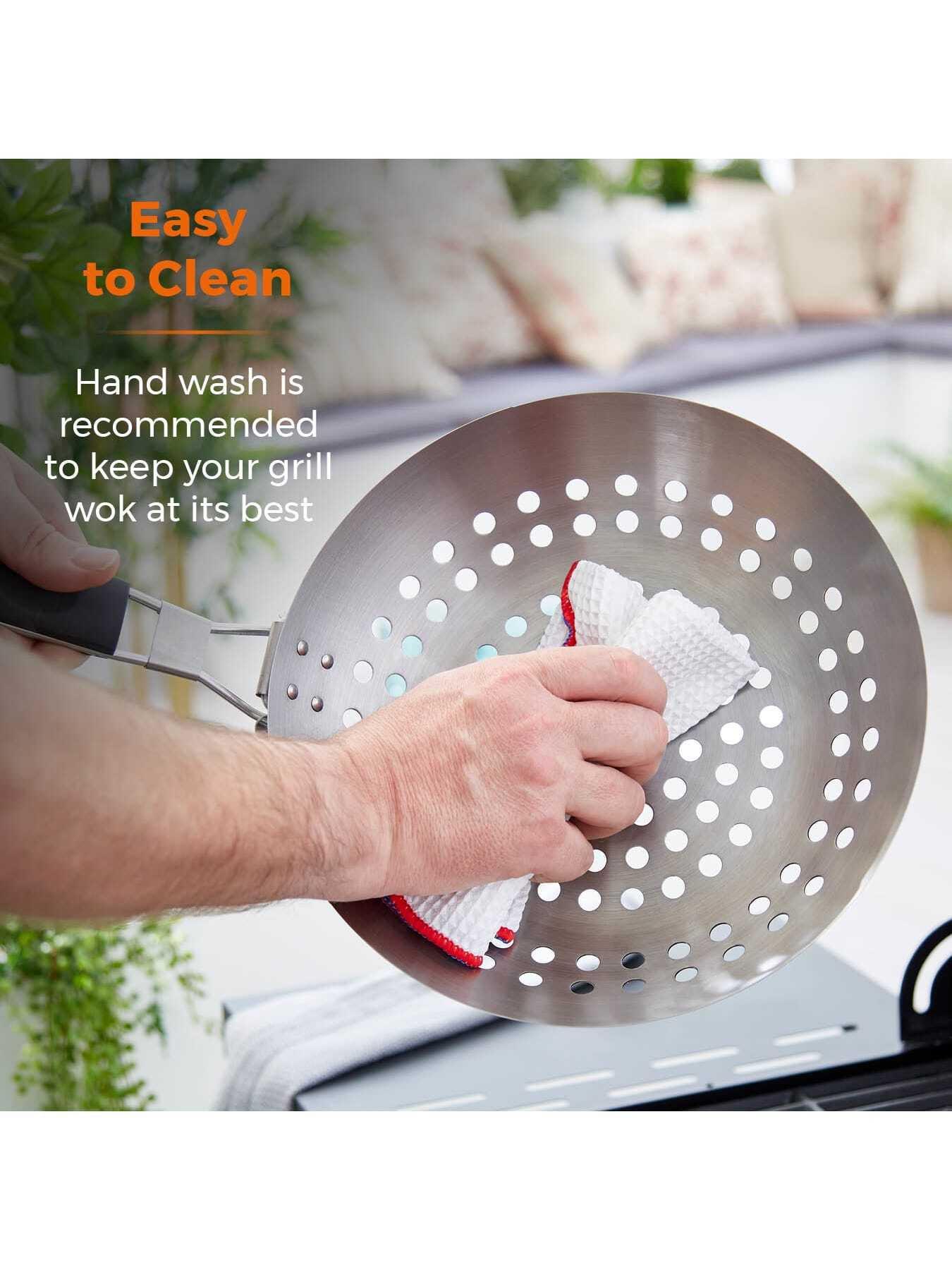 image of tower-28cm-grill-wok-with-folding