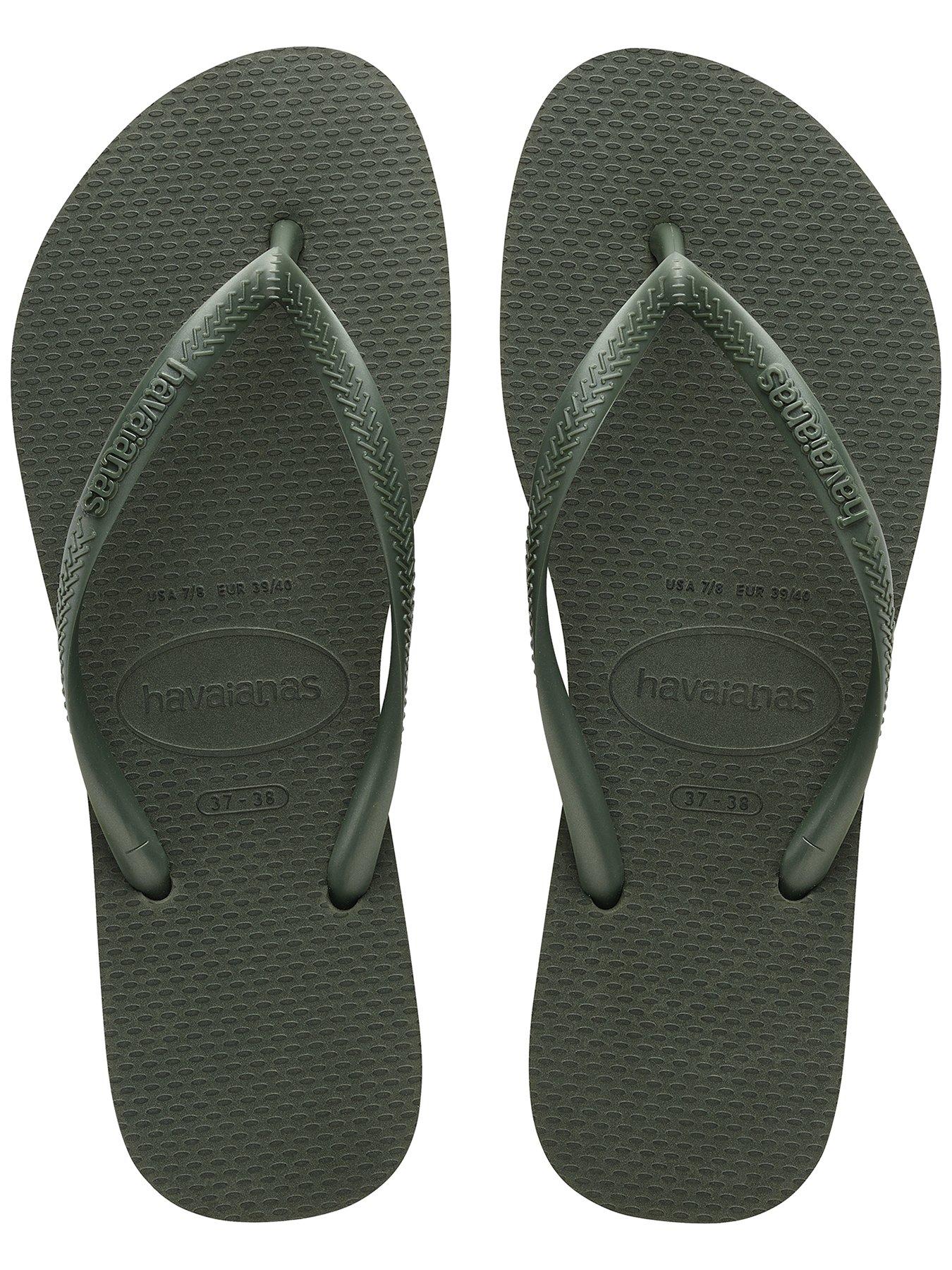 Image 5 of 5 of Havaianas Slim Flip Flop - Green Olive
