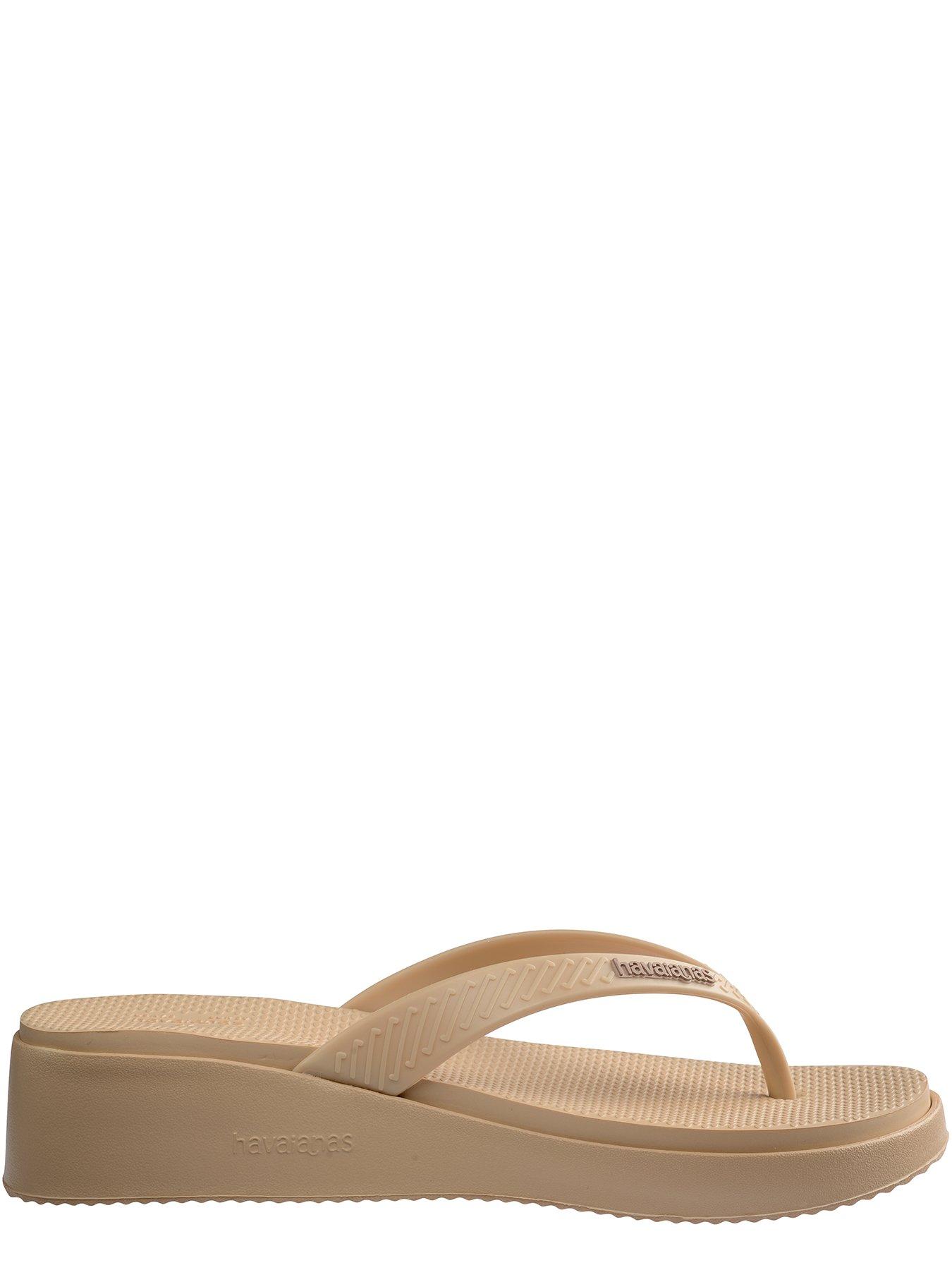 Image 4 of 6 of Havaianas High Platform Ii Flip Flop - Golden