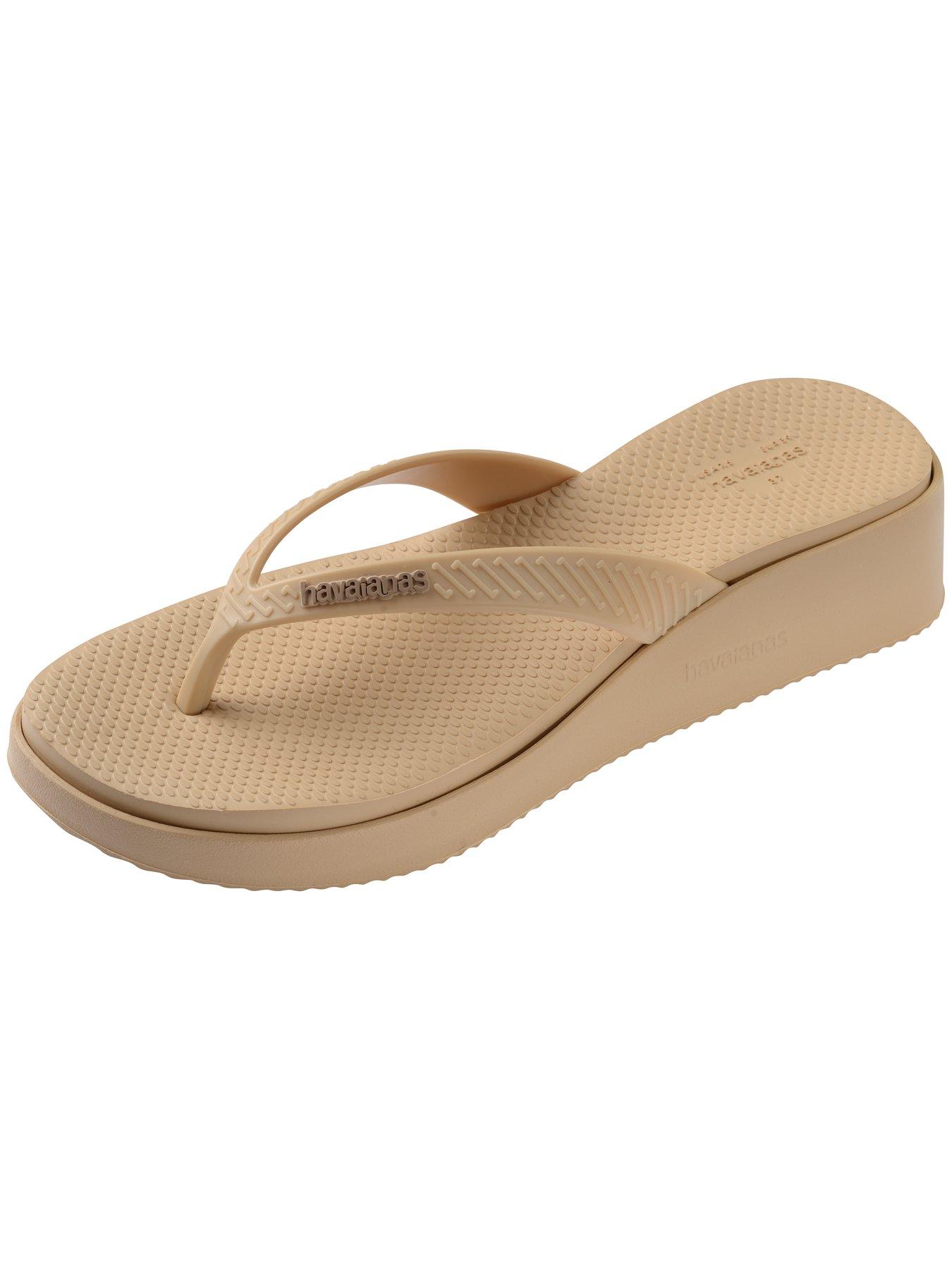 Image 6 of 6 of Havaianas High Platform Ii Flip Flop - Golden