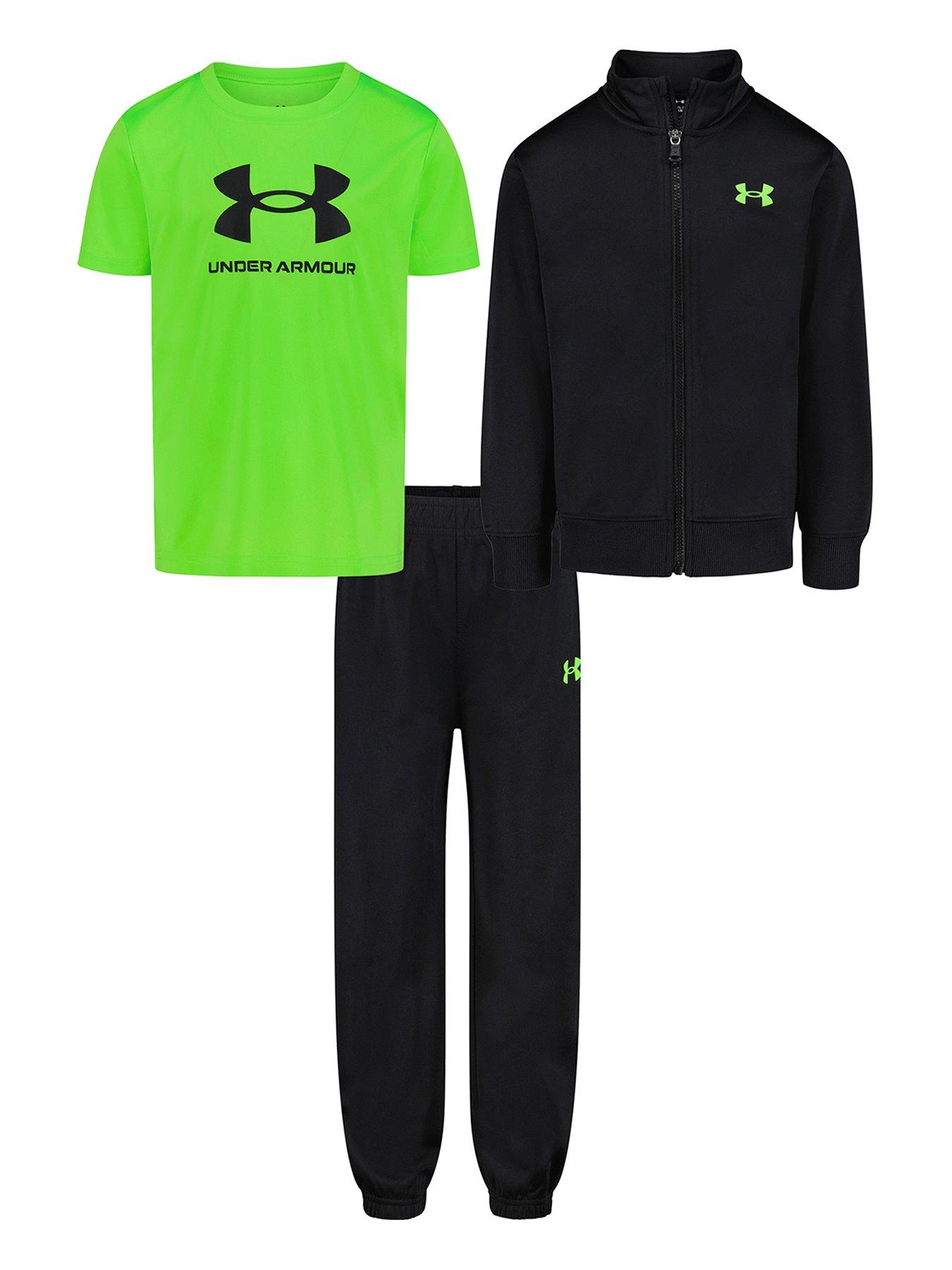 UNDER ARMOUR Boys Training 3Pc Brawler Set - Green