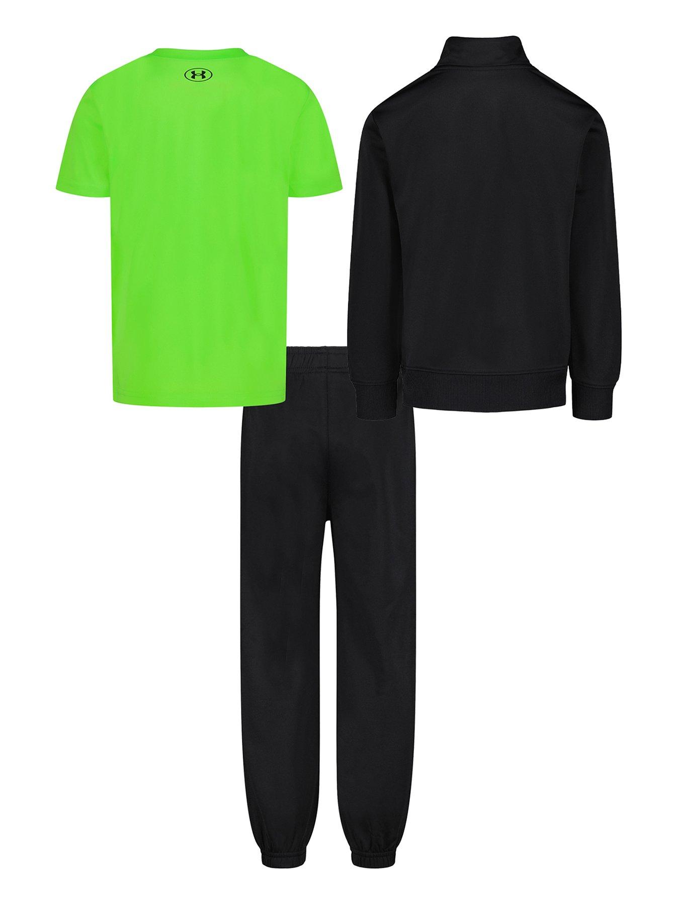 Image 2 of 2 of UNDER ARMOUR Boys Training 3pc Brawler Set - Green