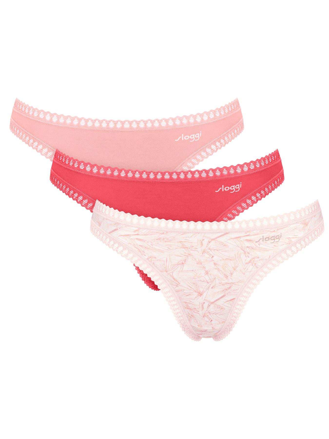 Image 3 of 5 of Sloggi Go Crush String C3p - Red Multi