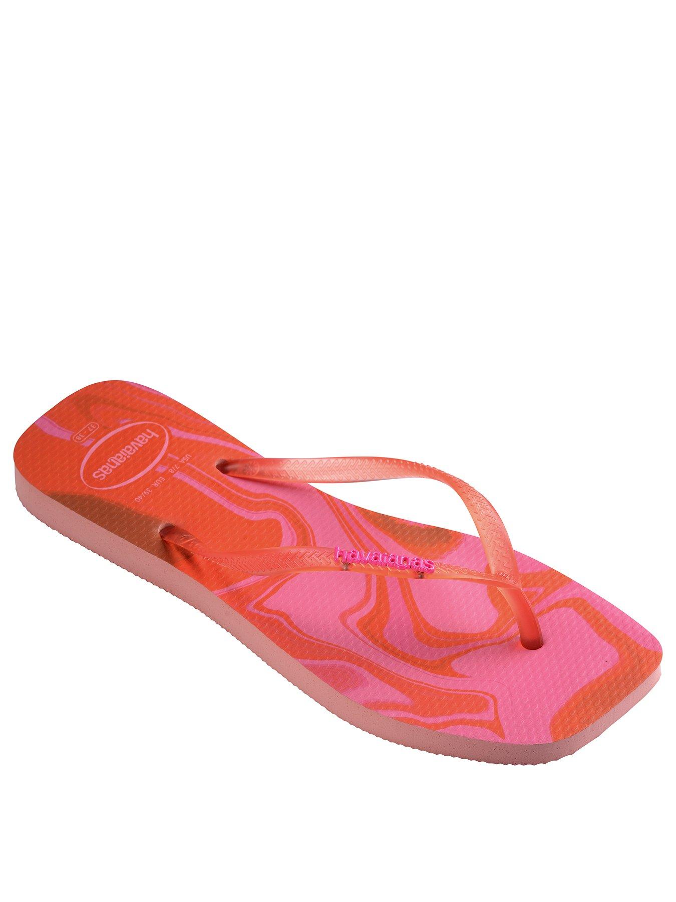 Image 2 of 4 of Havaianas Square Jelly Flip Flop - Blossom