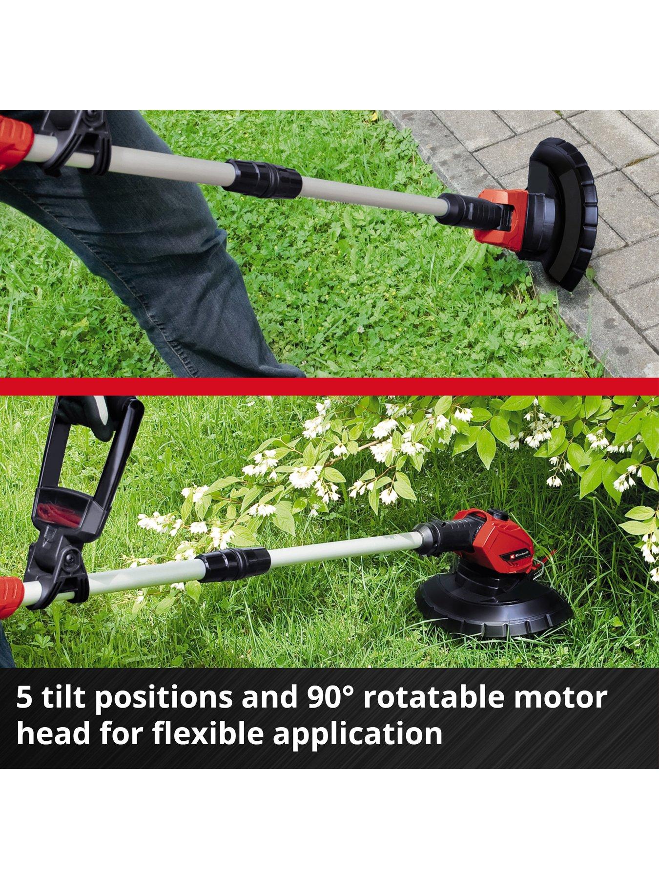  image of einhell-pxc-18v-cordless-grass-trimmer-24cm-cutting-width-1x-25ah