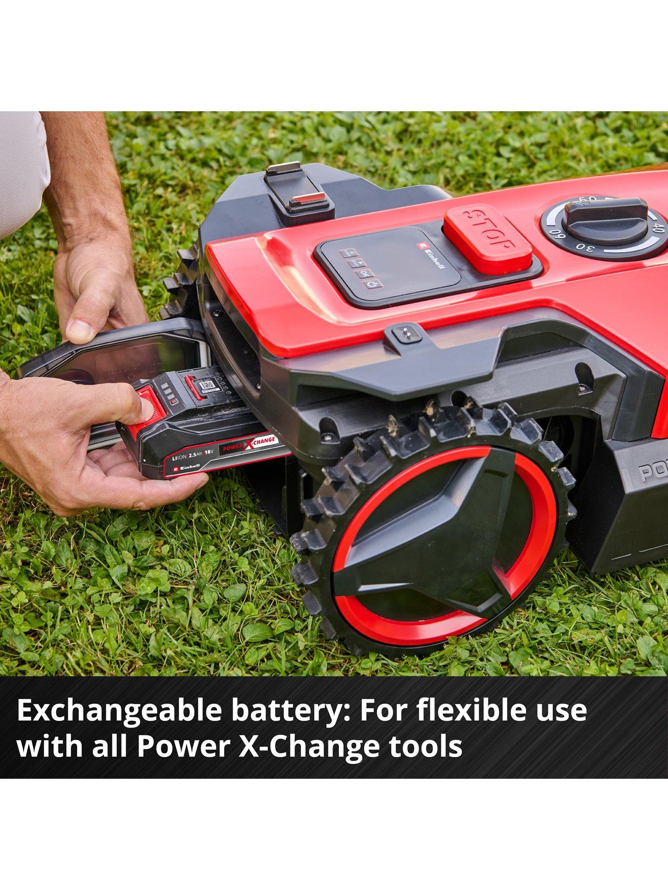  image of einhell-pxc-18v-robot-mower-18cm-cutting-width-1x-25ah
