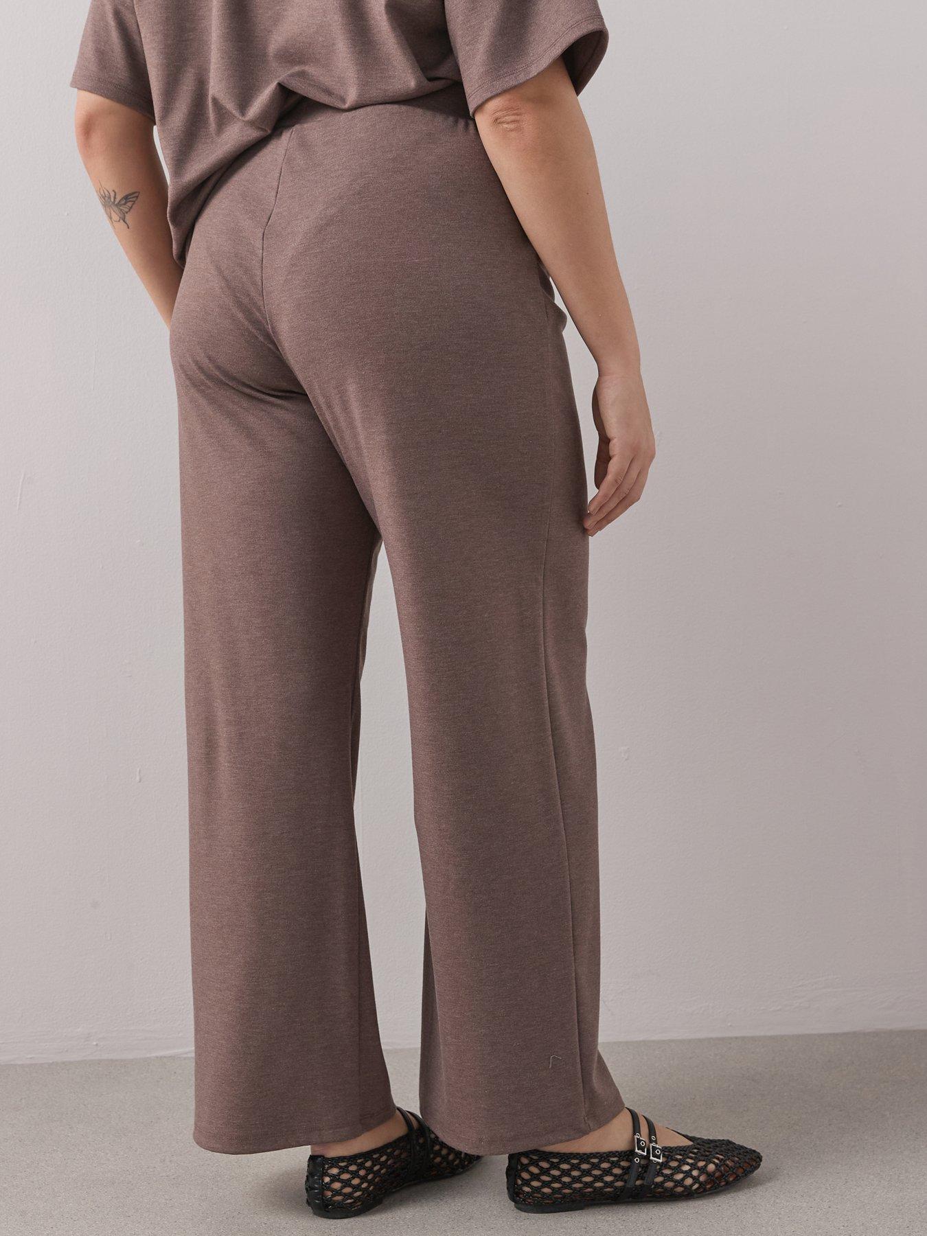 Image 2 of 7 of The Very Collection Curve Stretch Pull On Wide Leg Trouser